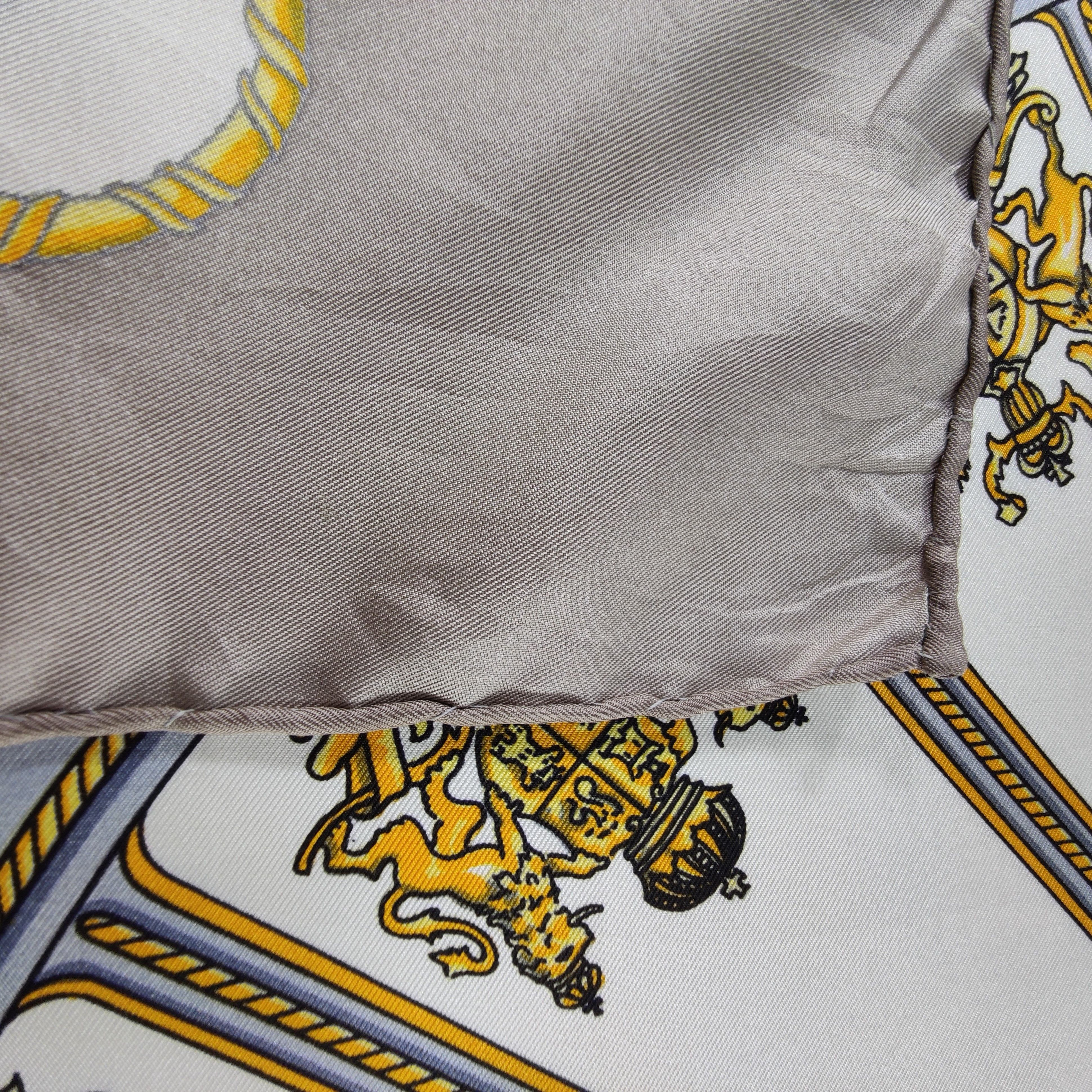 Vintage Franca Lariana Silk Scarf Size ONE SIZE - 5 Thumbnail
