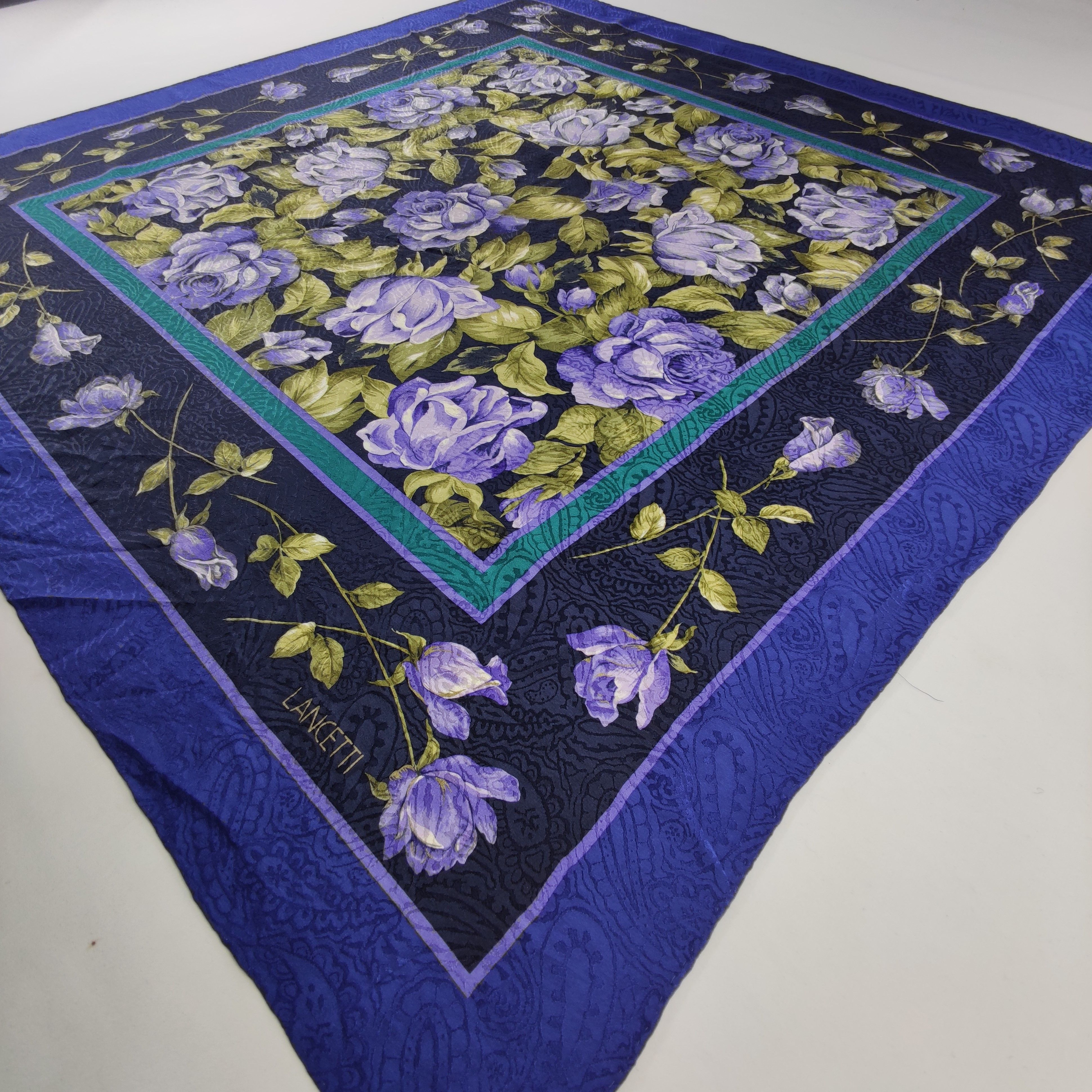 Lui di Lancetti Lancetti Silk Scarf Size ONE SIZE - 4 Thumbnail