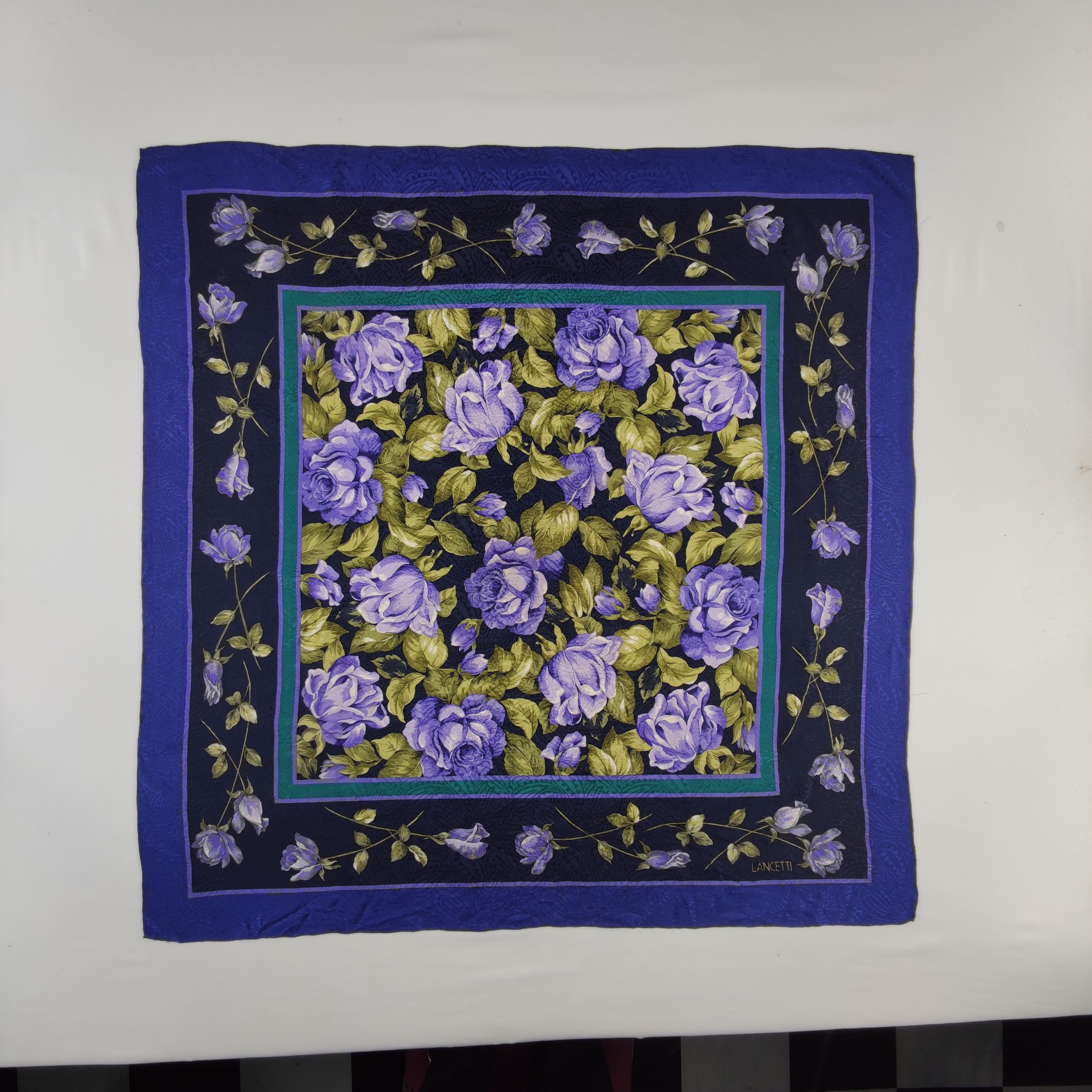 Lui di Lancetti Lancetti Silk Scarf Size ONE SIZE - 2 Thumbnail