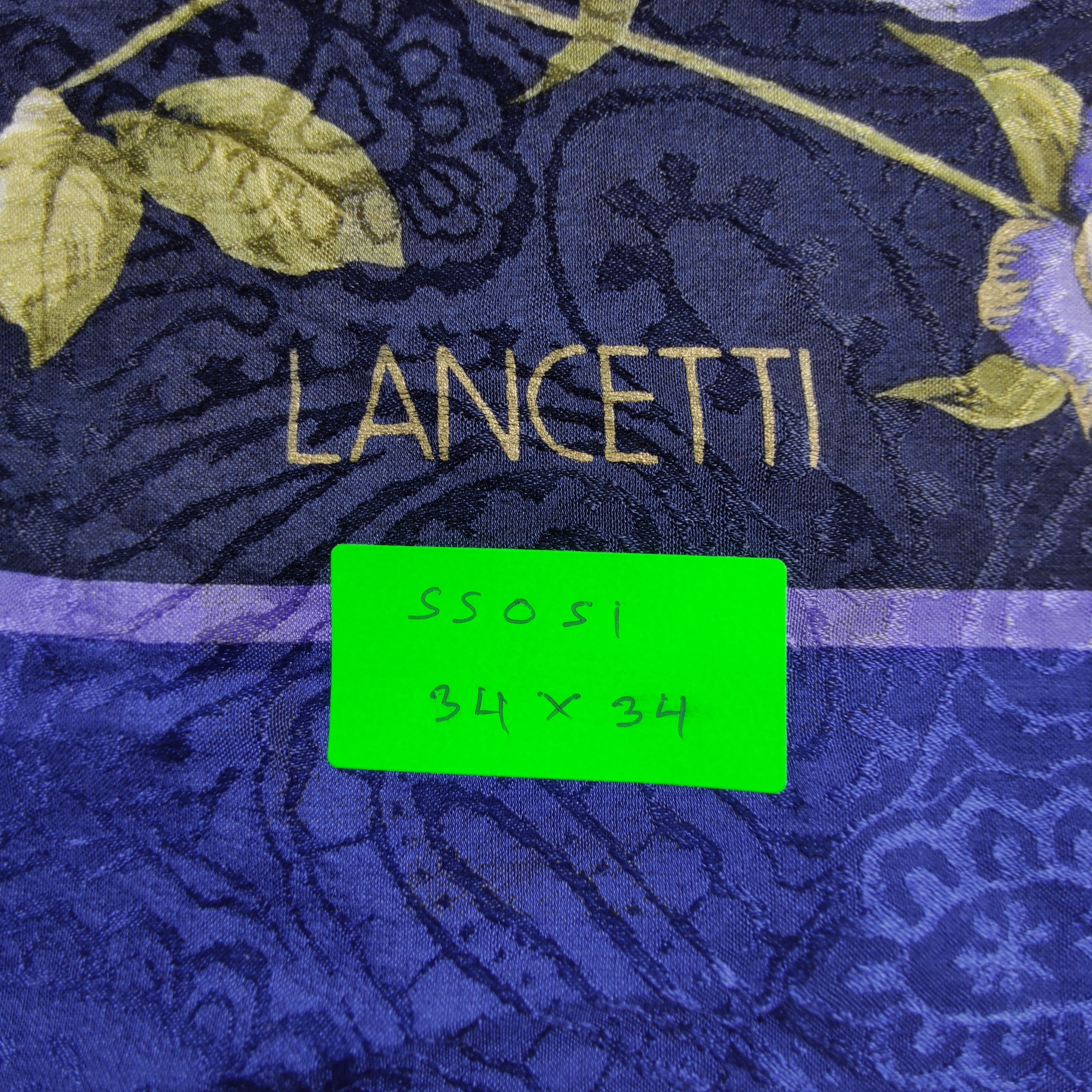 Lui di Lancetti Lancetti Silk Scarf Size ONE SIZE - 6 Thumbnail