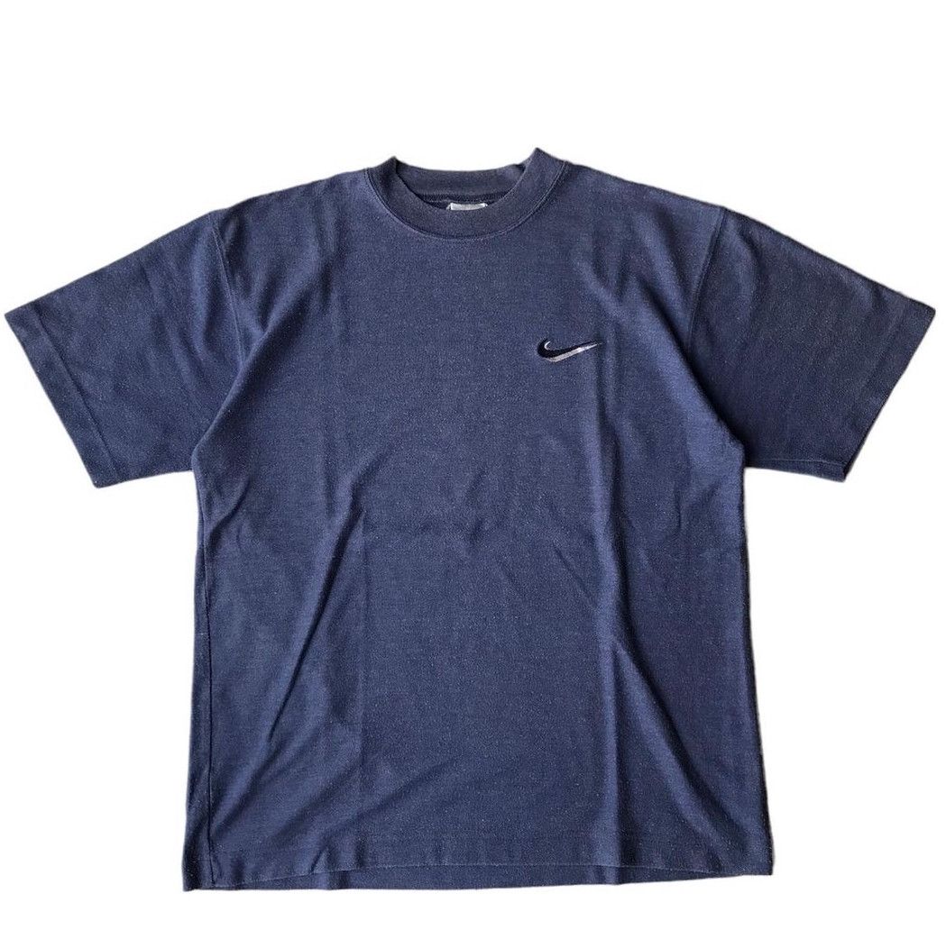 Vintage Nike Double Swoosh Navy