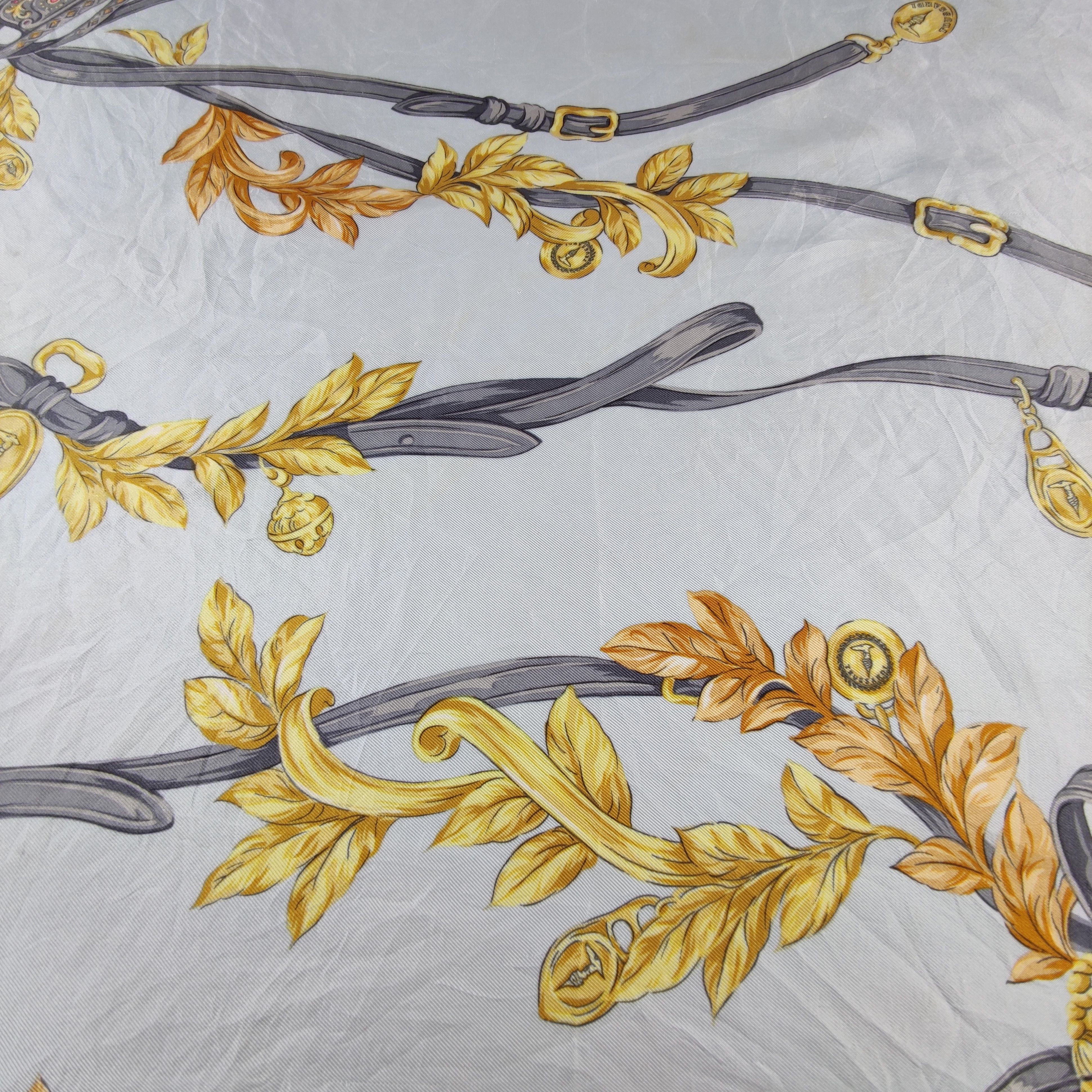 Trussardi Trussardi Silk Scarf Size ONE SIZE - 3 Thumbnail