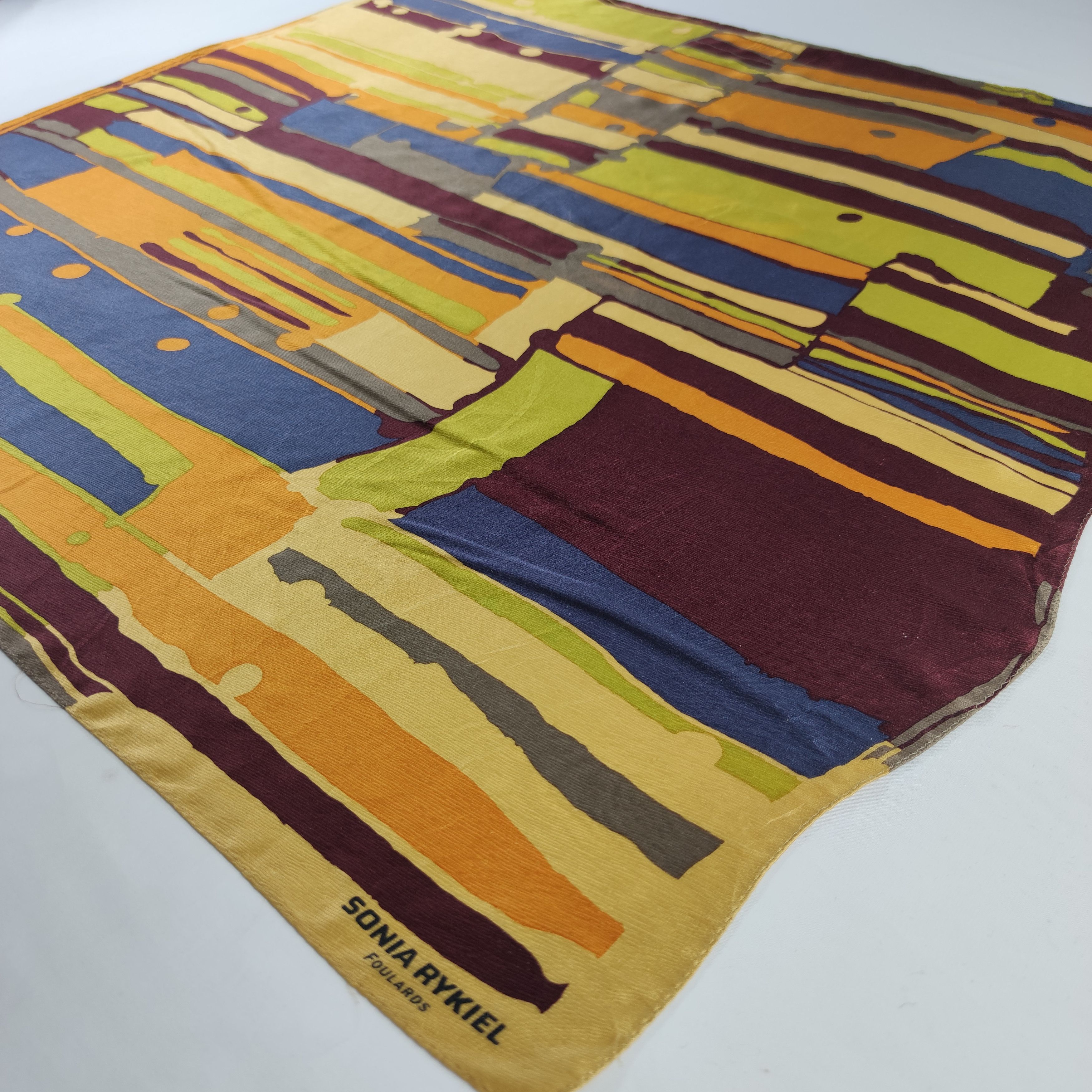 Sonia Rykiel Sonia Rykiel Silk Scarf Size ONE SIZE - 4 Thumbnail