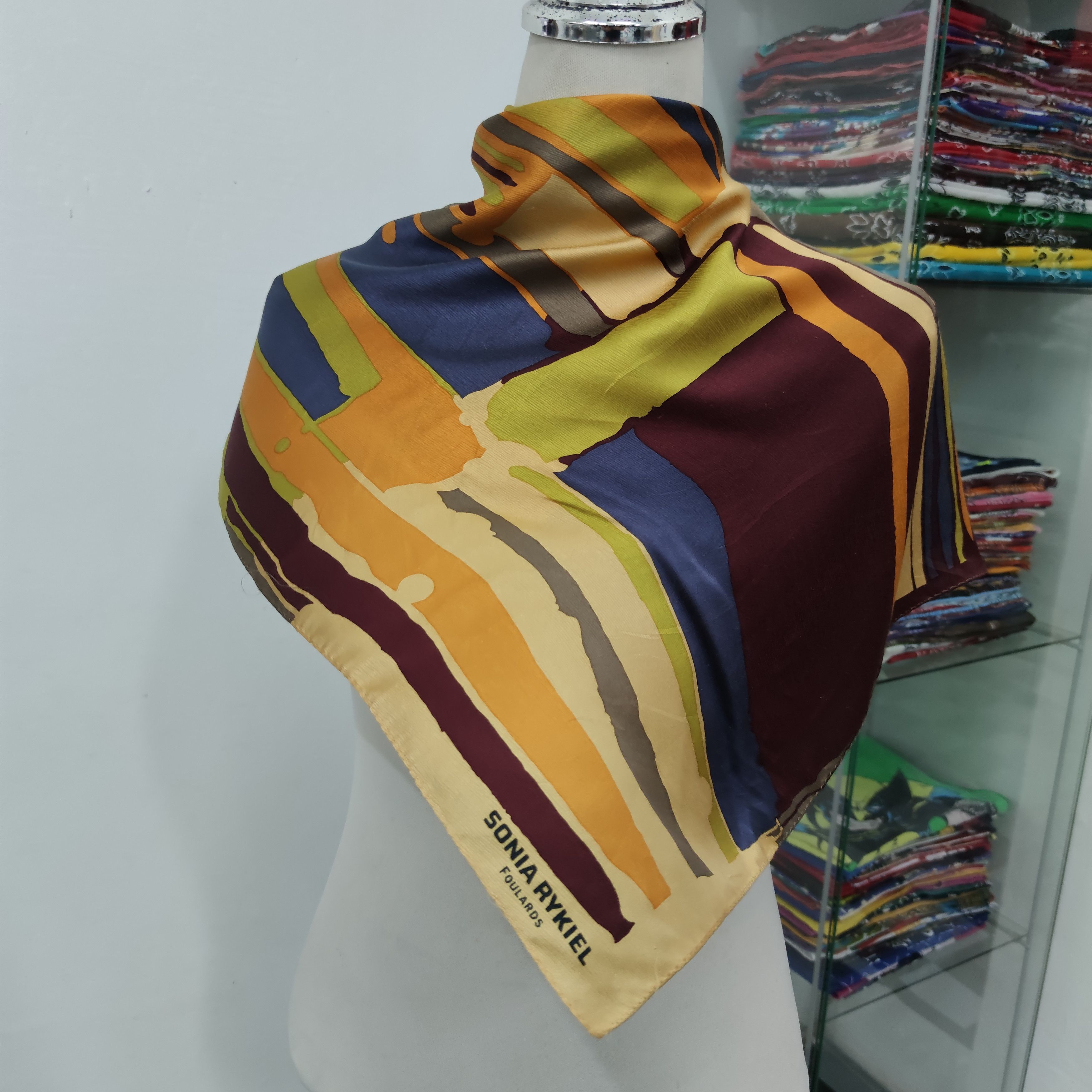 Sonia Rykiel Sonia Rykiel Silk Scarf Size ONE SIZE - 1 Thumbnail