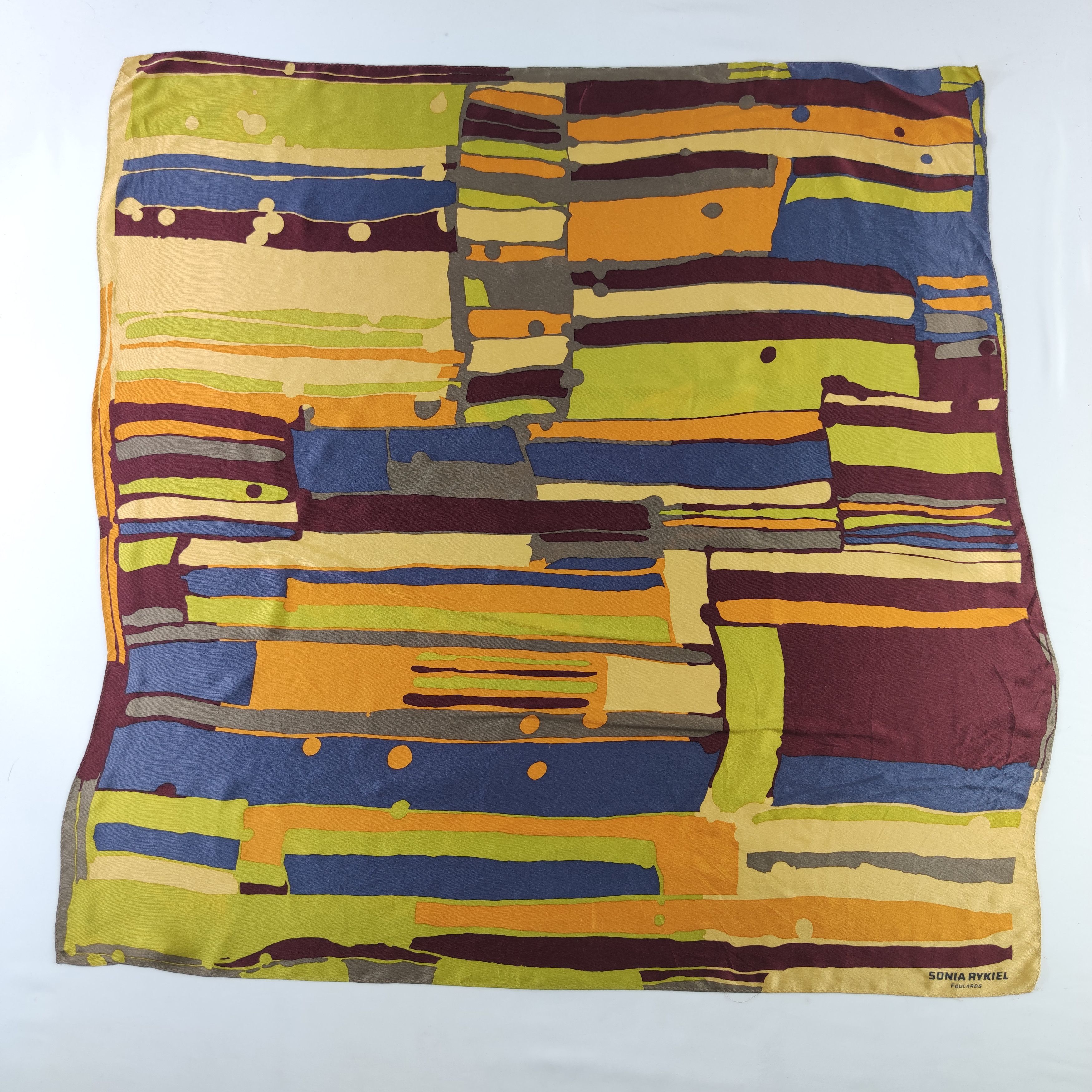 Sonia Rykiel Sonia Rykiel Silk Scarf Size ONE SIZE - 2 Thumbnail
