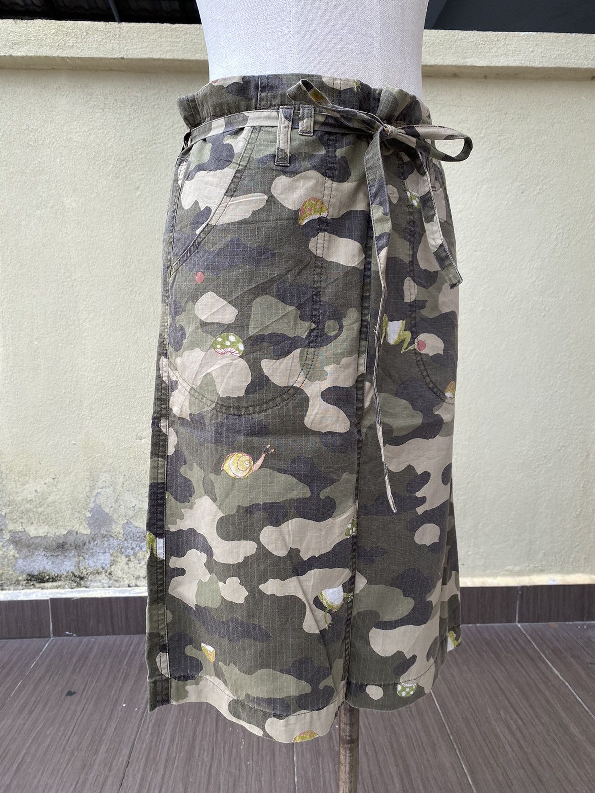 Issey Miyake Tsumori chisato camouflage skirt Size 34" / US 12 / IT 48 - 4 Thumbnail