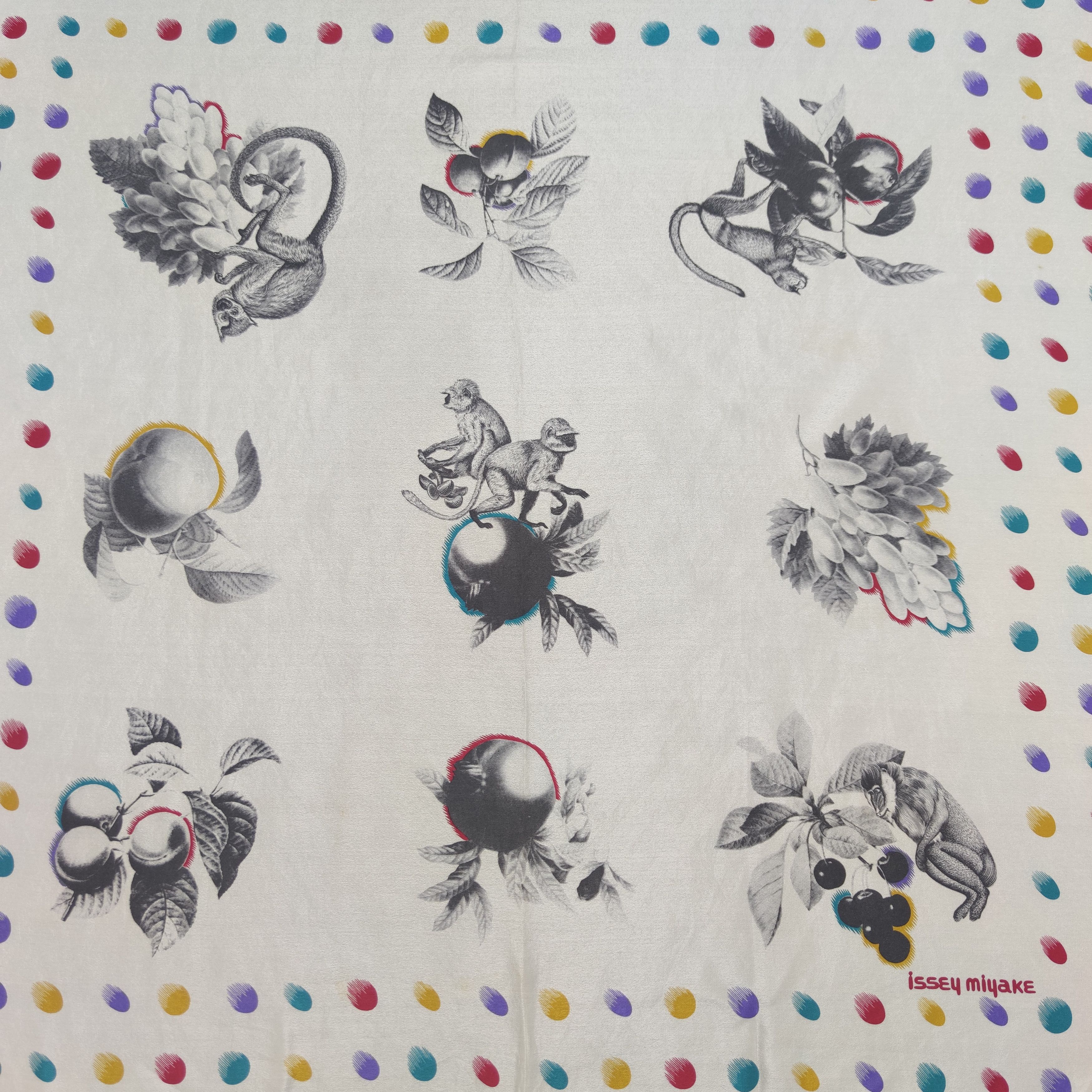 Issey Miyake Issey Miyake Silk Scarf Size ONE SIZE - 3 Thumbnail