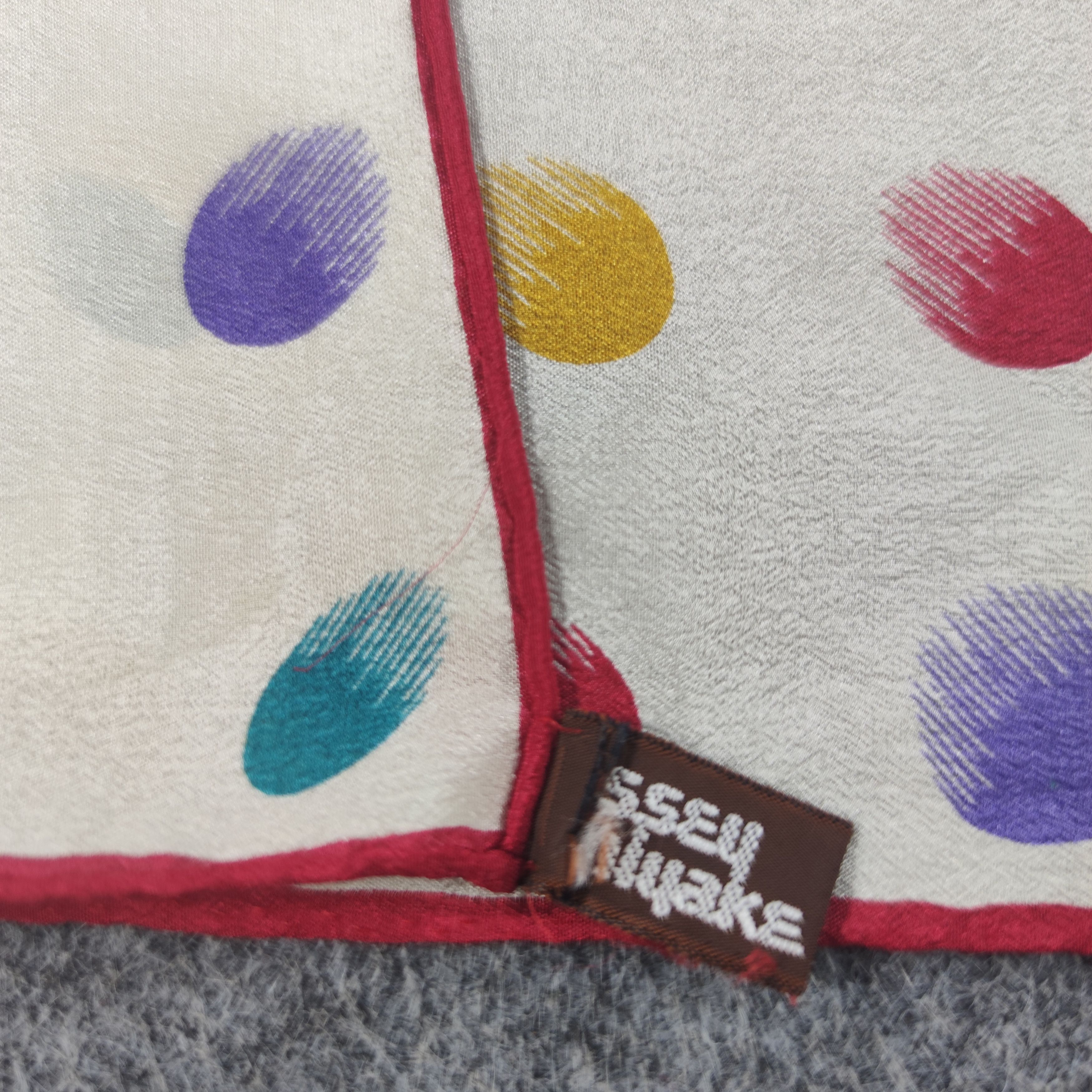 Issey Miyake Issey Miyake Silk Scarf Size ONE SIZE - 9 Thumbnail