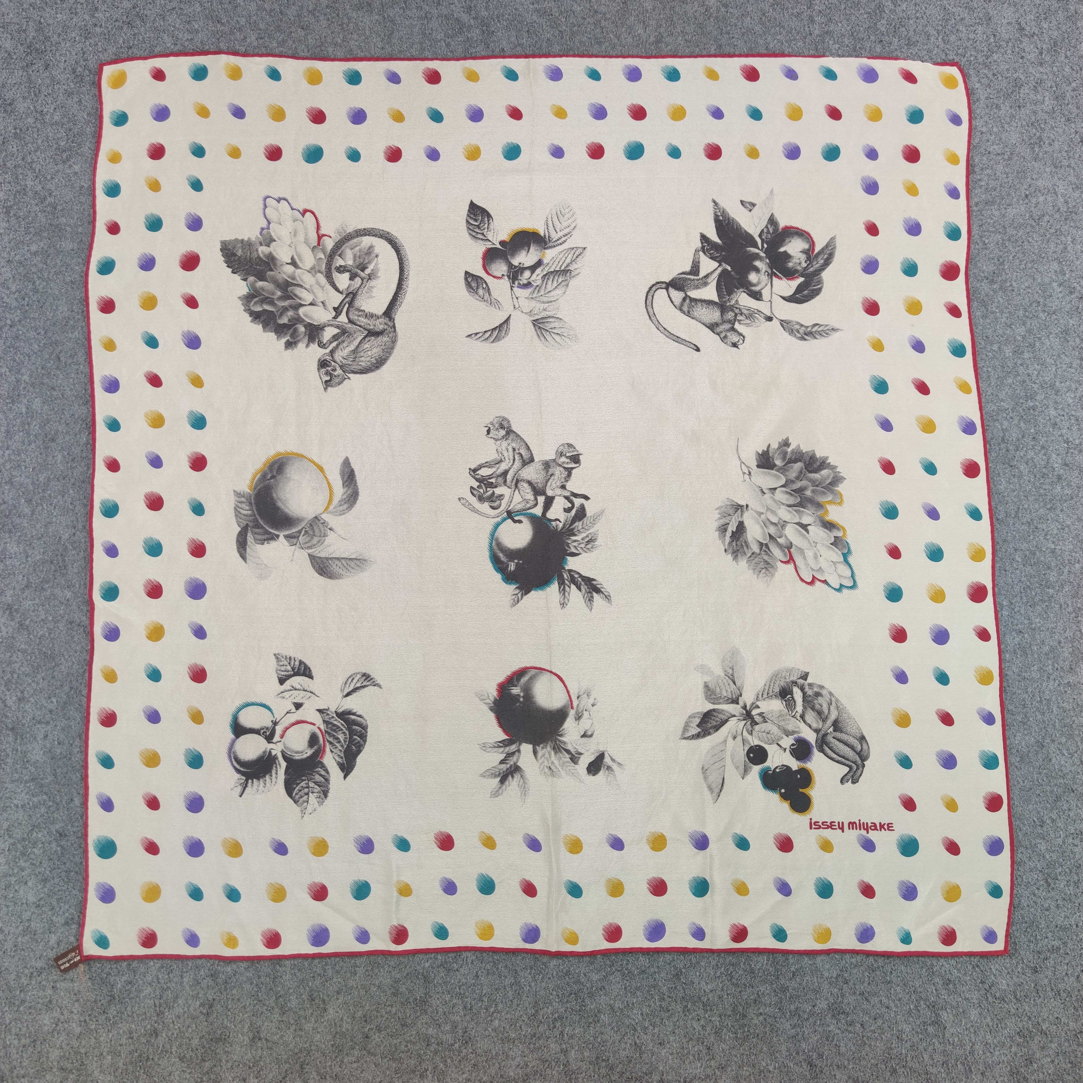 Issey Miyake Issey Miyake Silk Scarf Size ONE SIZE - 2 Thumbnail