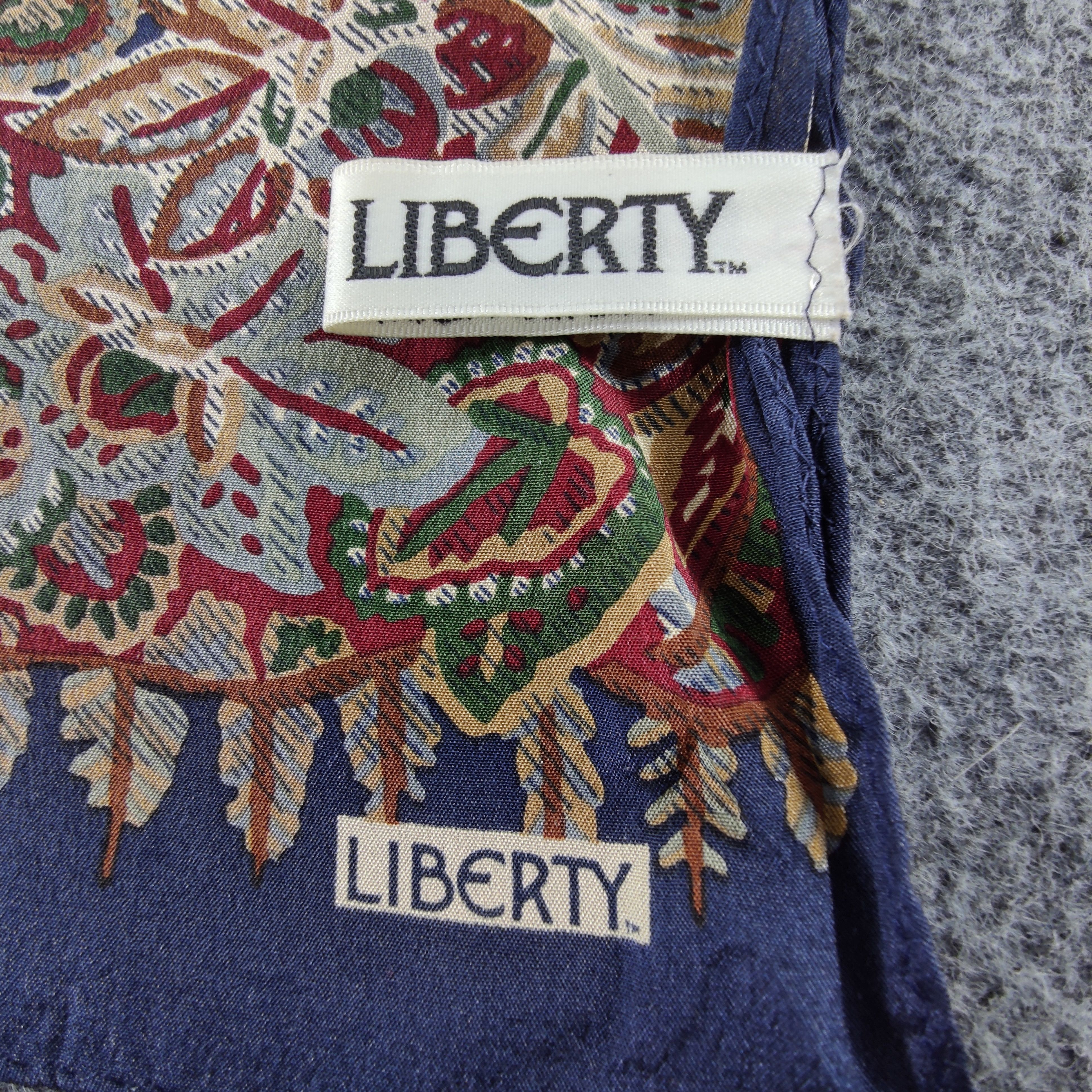 Liberty Liberty Vintage Silk Scarf Size ONE SIZE - 4 Thumbnail