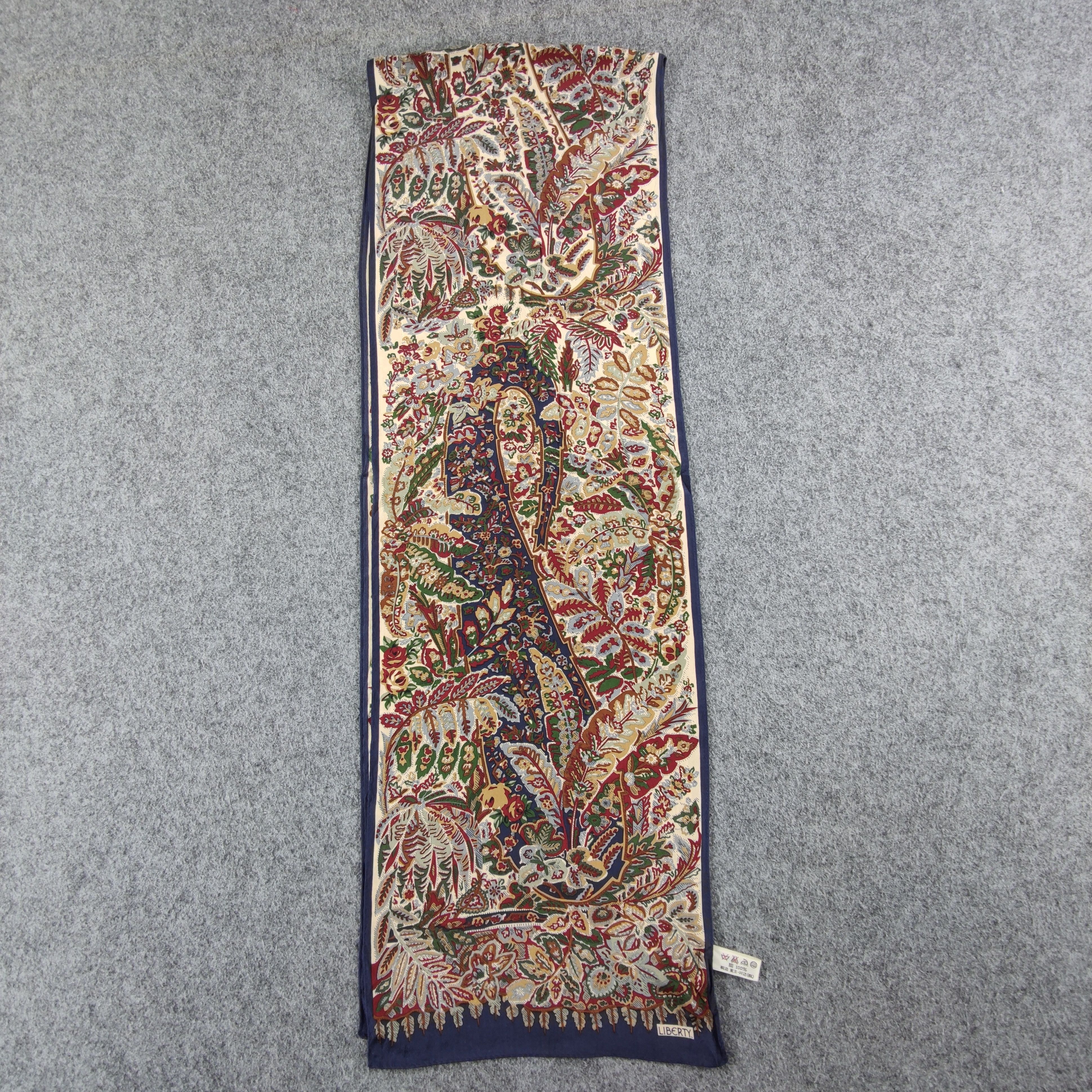 Liberty Liberty Vintage Silk Scarf Size ONE SIZE - 2 Thumbnail