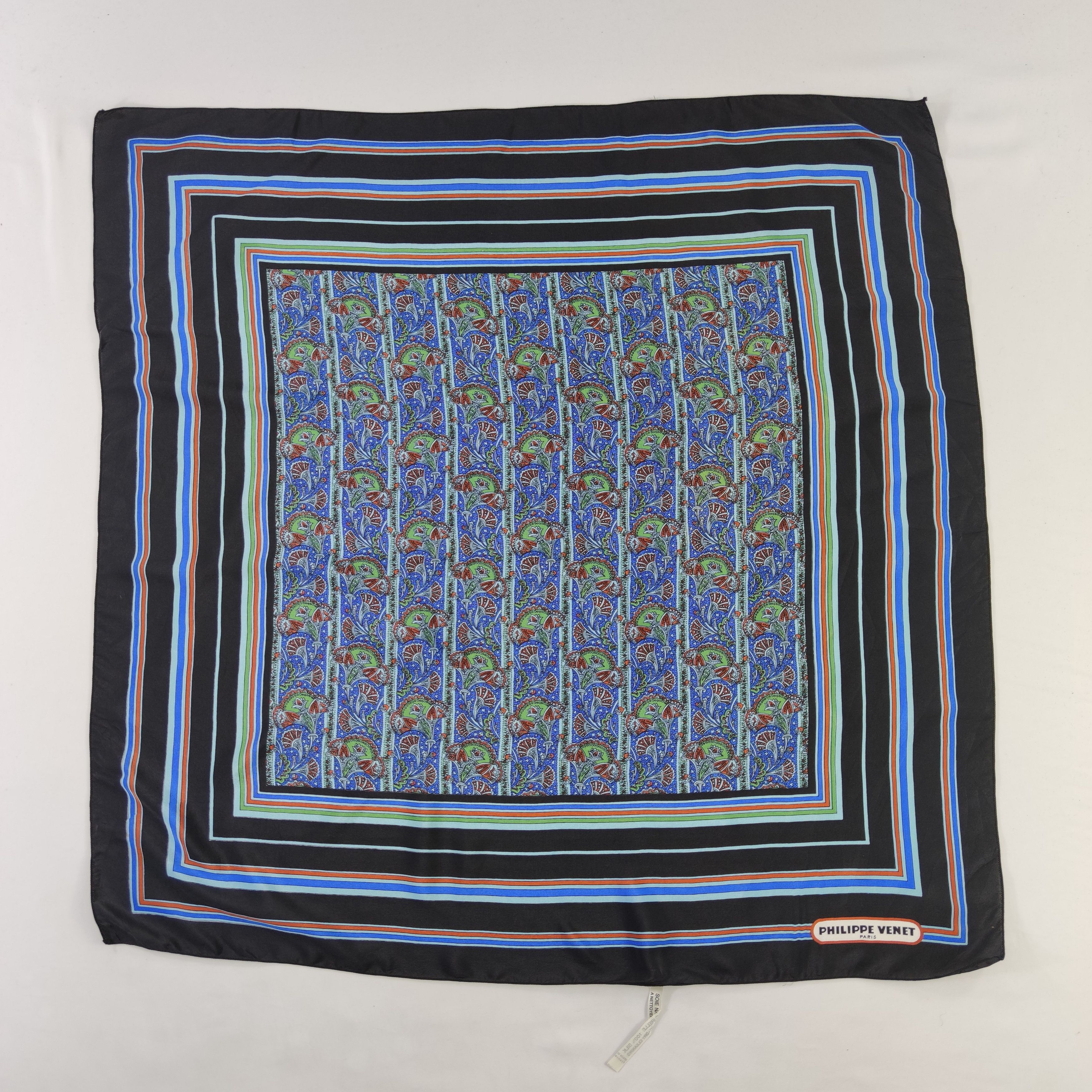 Other Philippe Venet Silk Scarf Size ONE SIZE - 2 Thumbnail