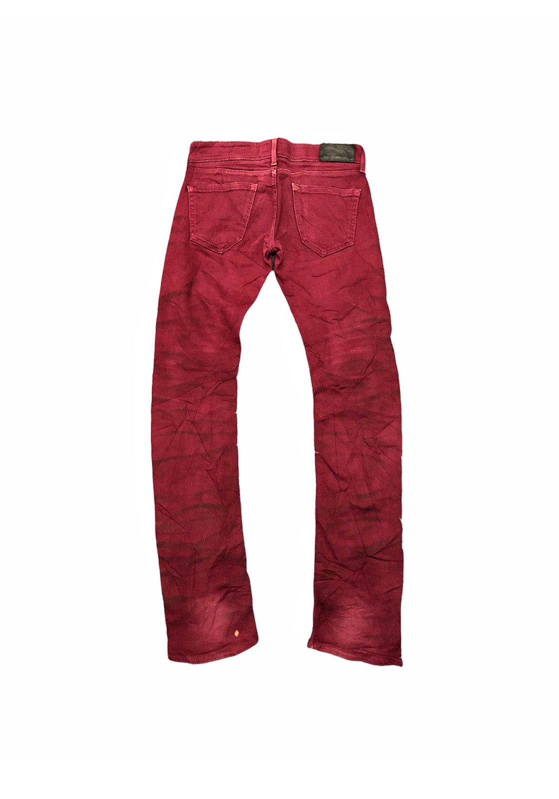 Murder License 🔥Gothic Vkei🔥00s Murder License claw mark red denim Size US 32 / EU 48 - 4 Thumbnail