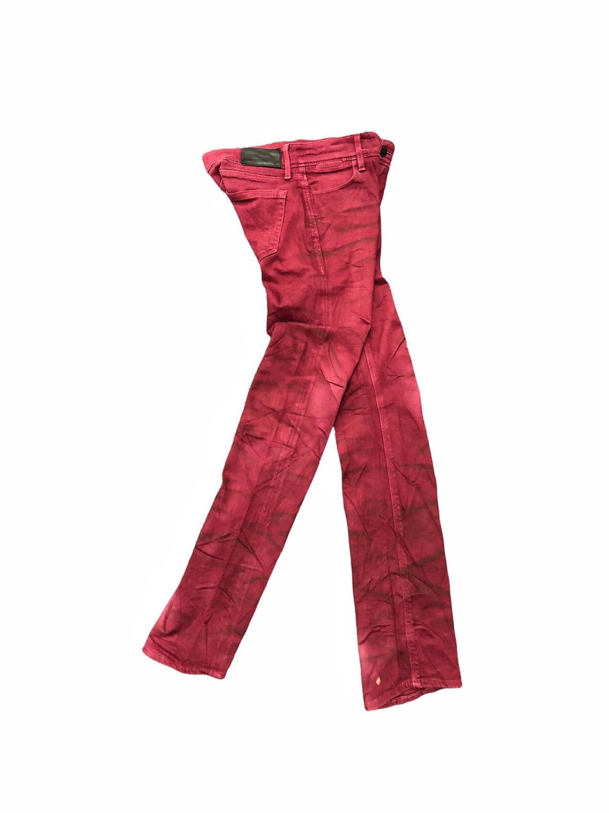 Murder License 🔥Gothic Vkei🔥00s Murder License claw mark red denim Size US 32 / EU 48 - 2 Thumbnail