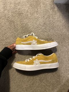 Converse x golf on sale le fleur yellow