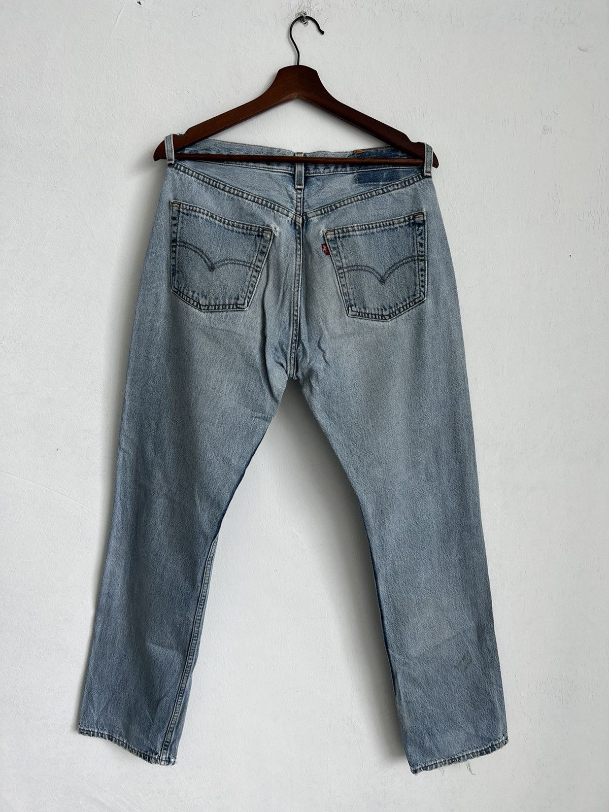 Levi's Levis 501 Button 553 Made in USA Denim Jeans Size US 32 / EU 48 - 2 Thumbnail