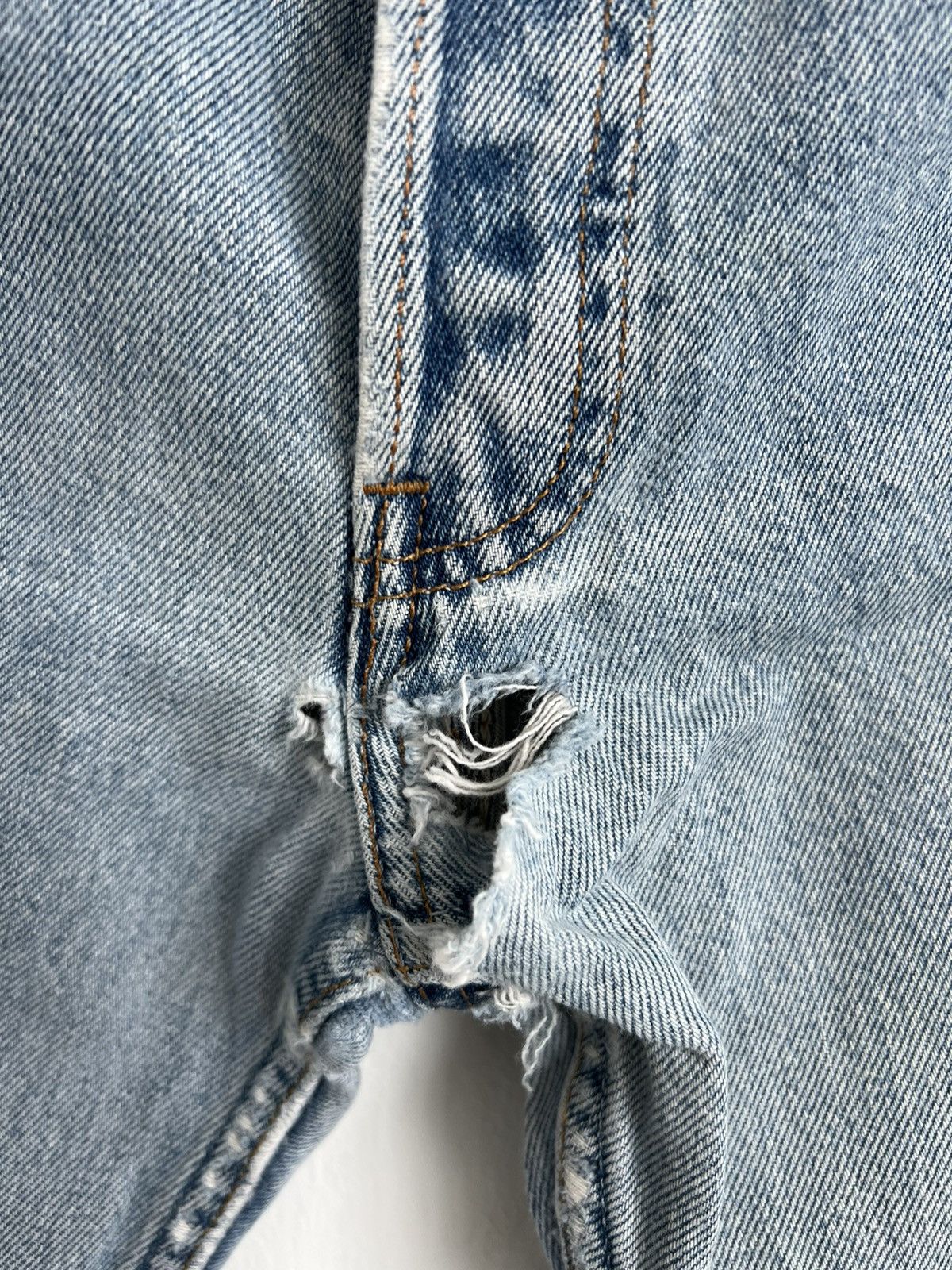 Levi's Levis 501 Button 553 Made in USA Denim Jeans Size US 32 / EU 48 - 4 Thumbnail