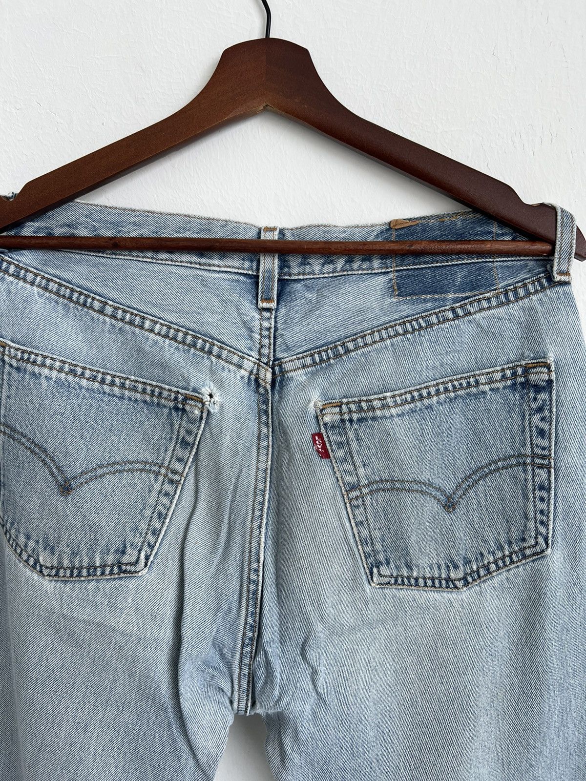 Levi's Levis 501 Button 553 Made in USA Denim Jeans Size US 32 / EU 48 - 6 Thumbnail