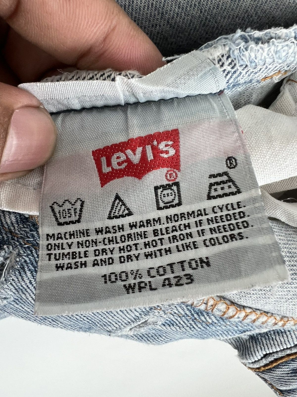 Levi's Levis 501 Button 553 Made in USA Denim Jeans Size US 32 / EU 48 - 9 Thumbnail