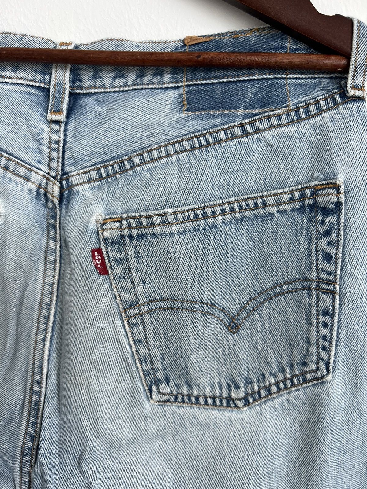Levi's Levis 501 Button 553 Made in USA Denim Jeans Size US 32 / EU 48 - 7 Thumbnail