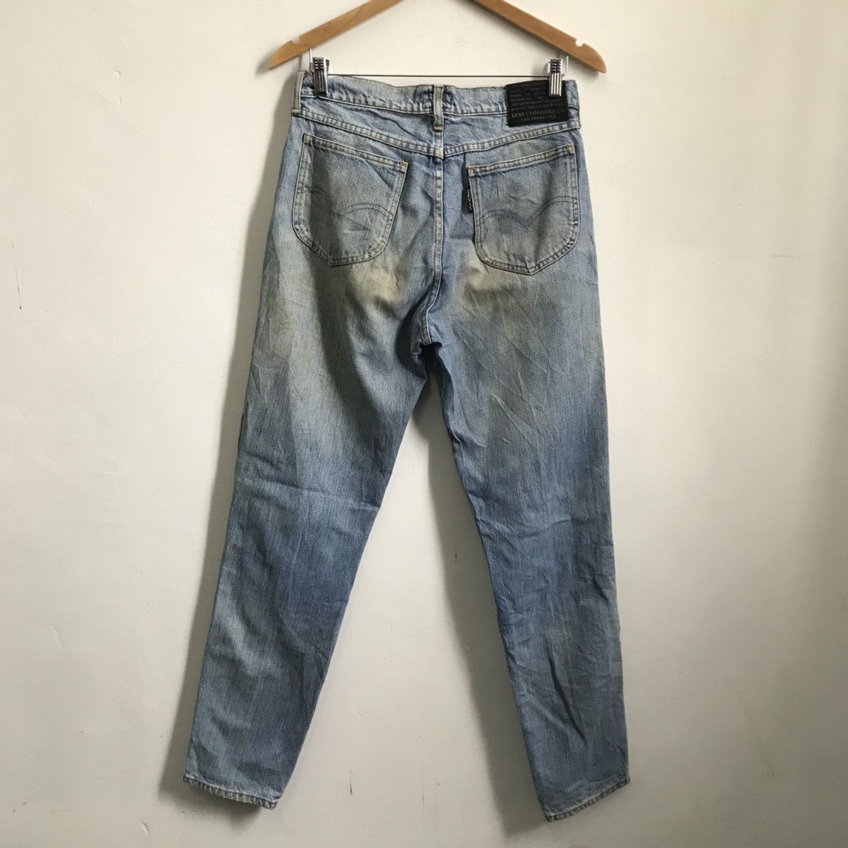 Levi's Vintage LeVis Big E Black Label Jeans Denim JN1 Size US 30 / EU 46 - 2 Thumbnail