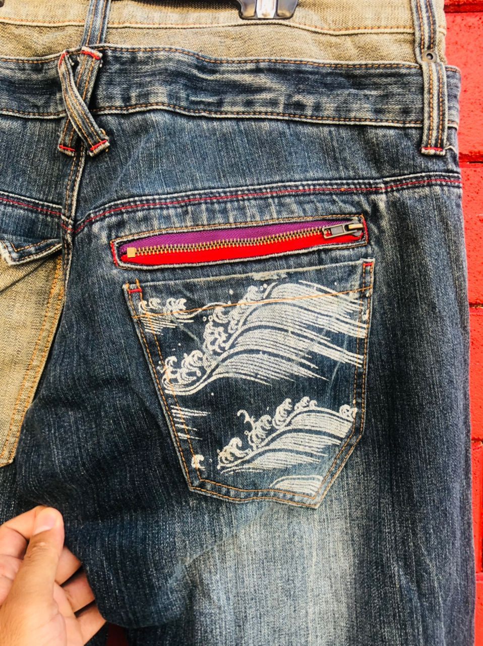 Japanese Brand × Vintage Vintage Japanese Designer Fashion Style Denim Jeans Size US 31 - 9 Thumbnail