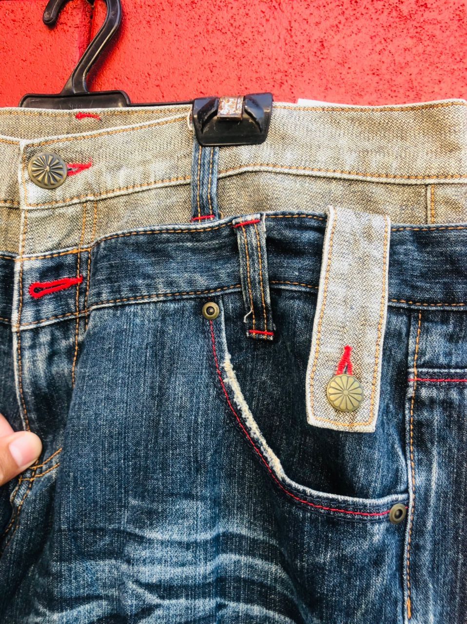 Japanese Brand × Vintage Vintage Japanese Designer Fashion Style Denim Jeans Size US 31 - 6 Thumbnail