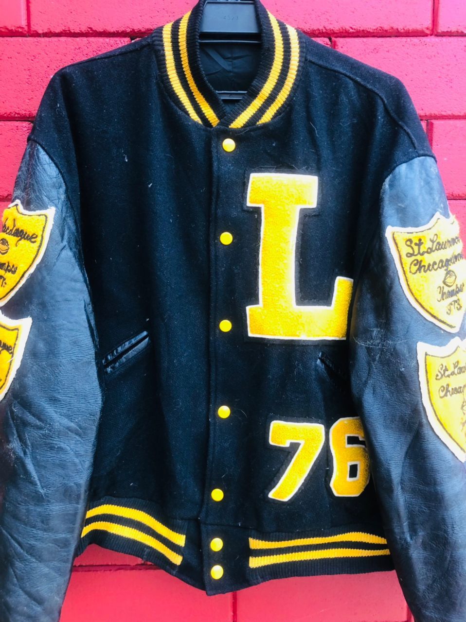 Japanese Brand × Vintage Vintage Butwin Varsity Jacket Designer Fashion Style Size US L / EU 52-54 / 3 - 3 Thumbnail
