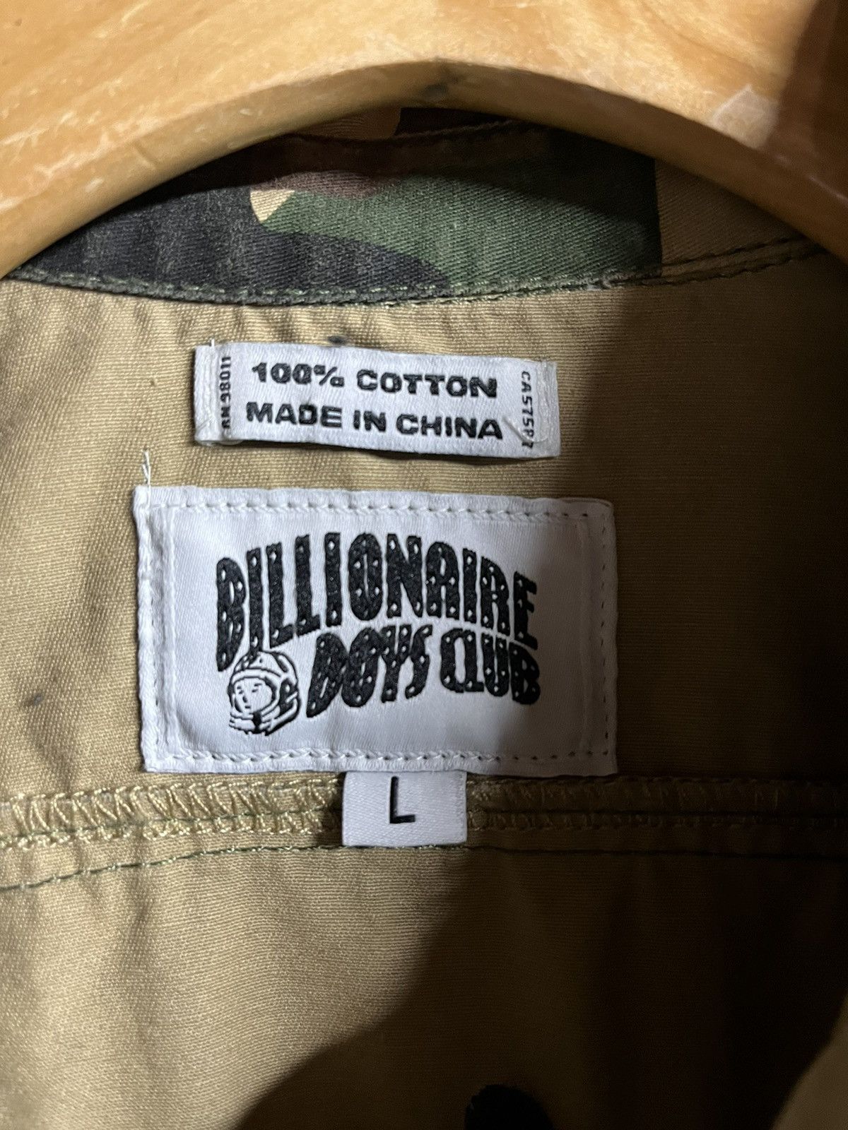 Billionaire Boys Club × Vintage Ombré Camo Buttondown Size US L / EU 52-54 / 3 - 4 Thumbnail