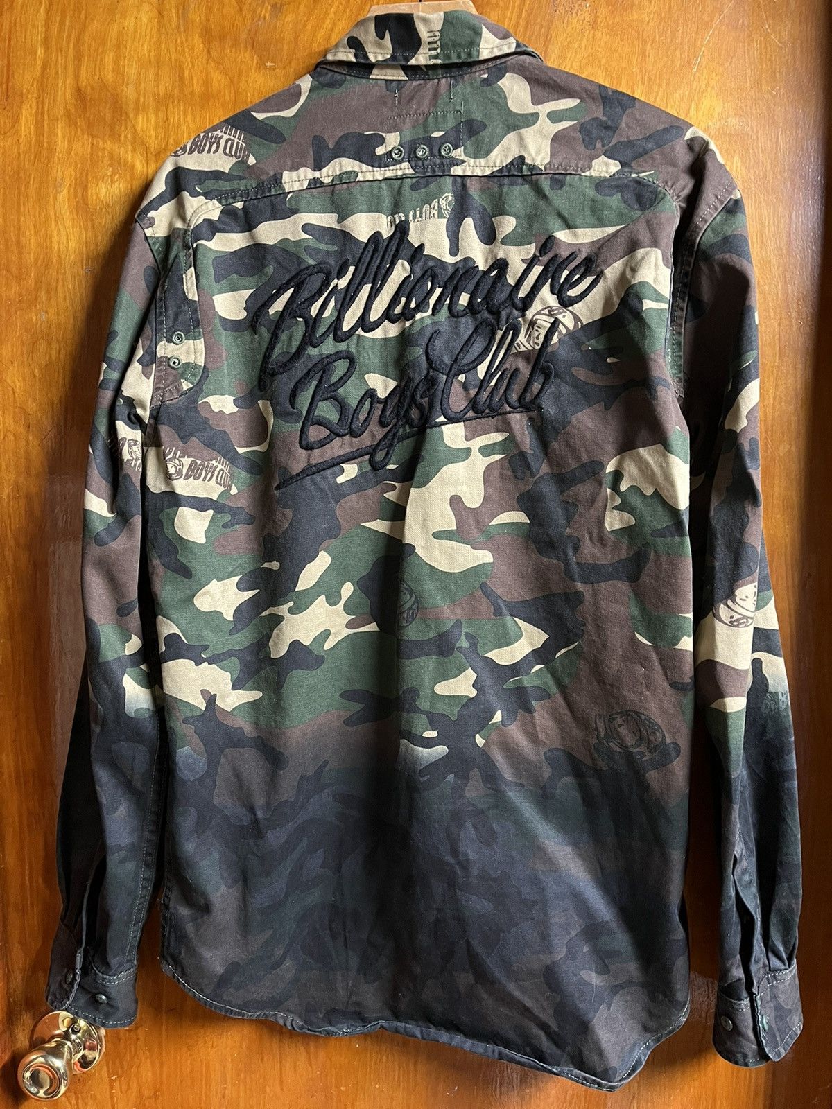 Billionaire Boys Club × Vintage Ombré Camo Buttondown Size US L / EU 52-54 / 3 - 2 Thumbnail