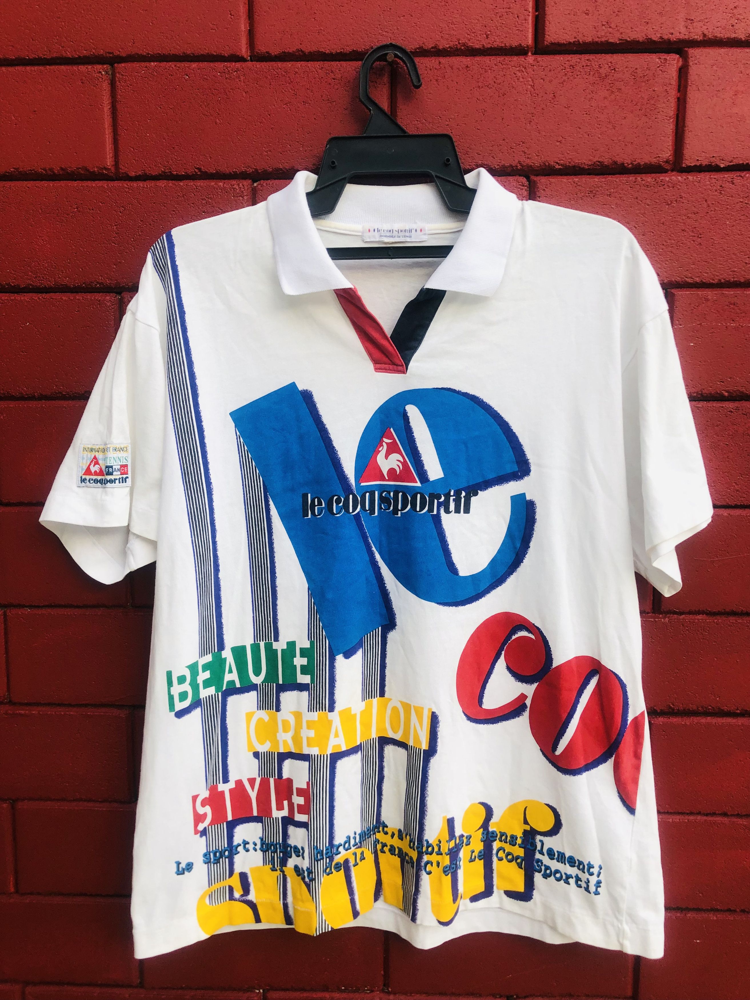 Japanese Brand × Vintage Vintage Le Coq Sportiv Japanese Designer Fashion Size US L / EU 52-54 / 3 - 1 Thumbnail