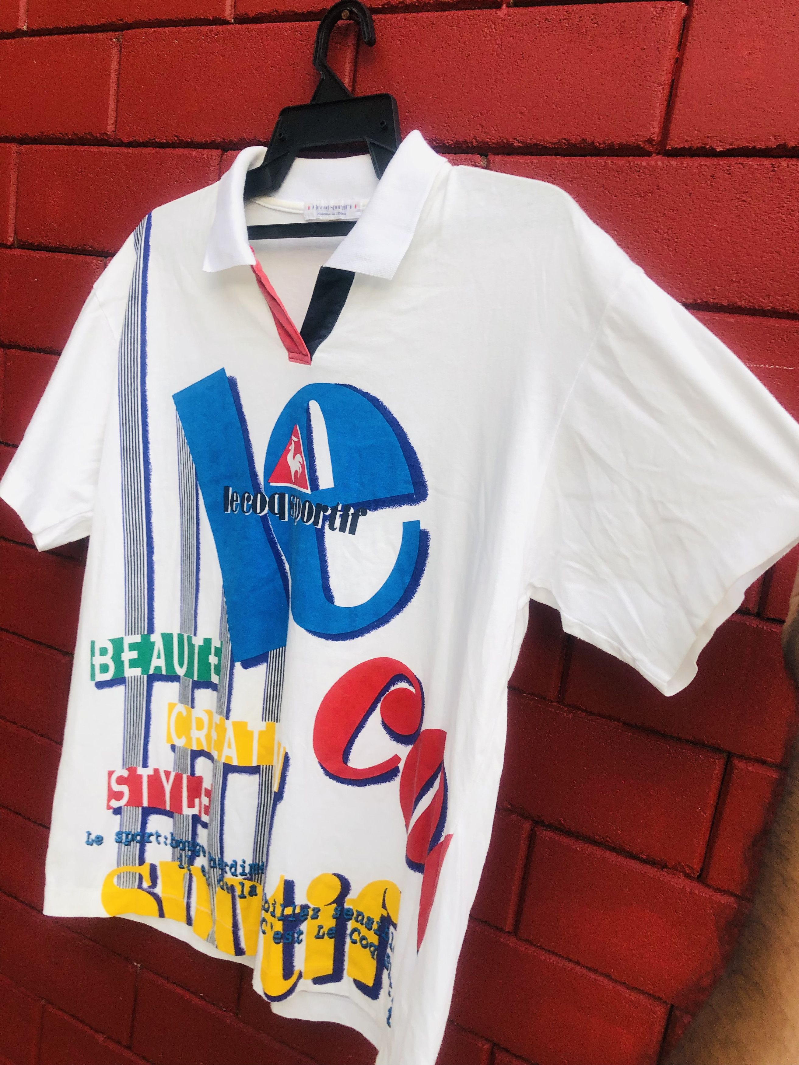 Japanese Brand × Vintage Vintage Le Coq Sportiv Japanese Designer Fashion Size US L / EU 52-54 / 3 - 5 Thumbnail