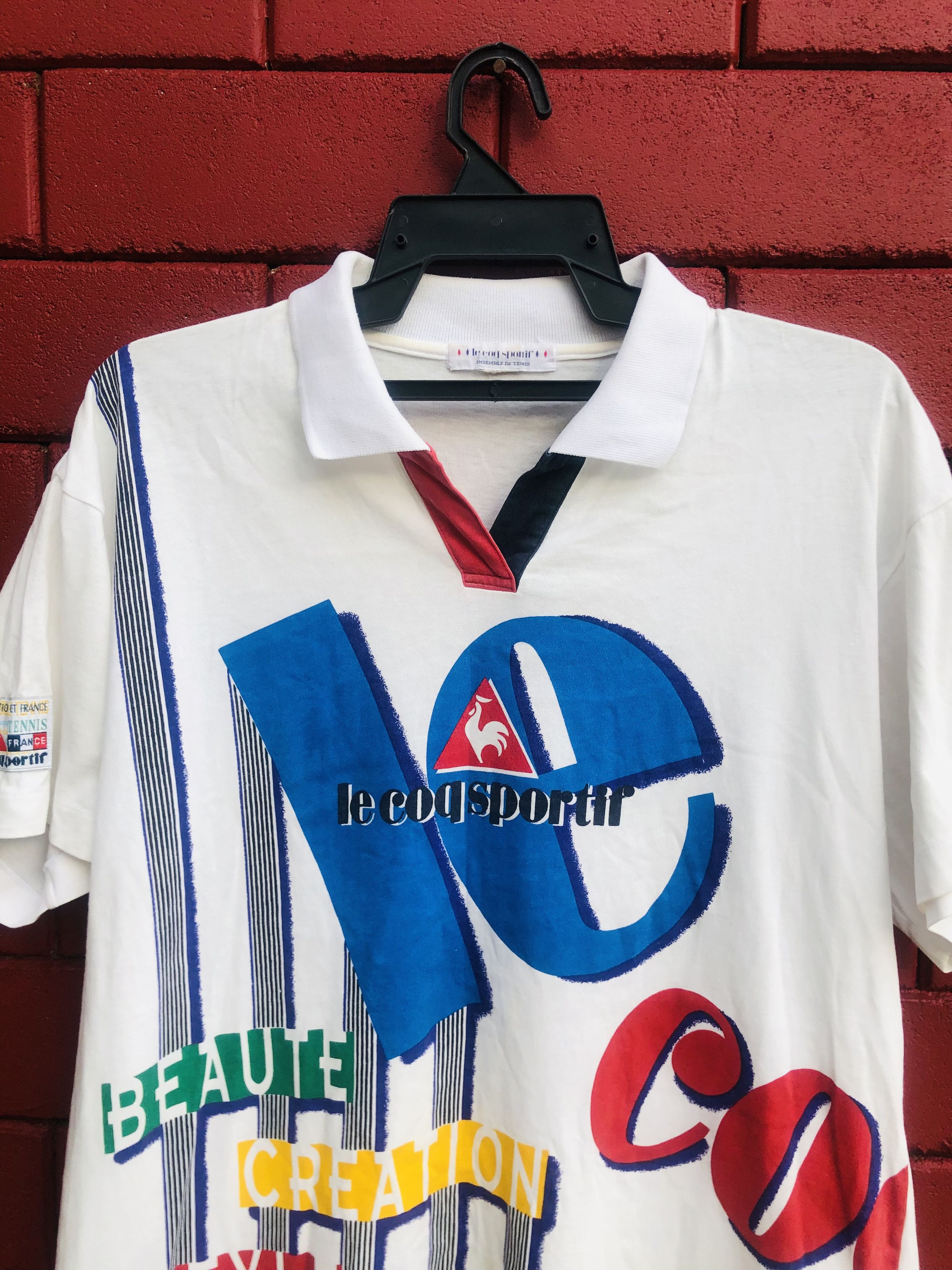 Japanese Brand × Vintage Vintage Le Coq Sportiv Japanese Designer Fashion Size US L / EU 52-54 / 3 - 3 Thumbnail