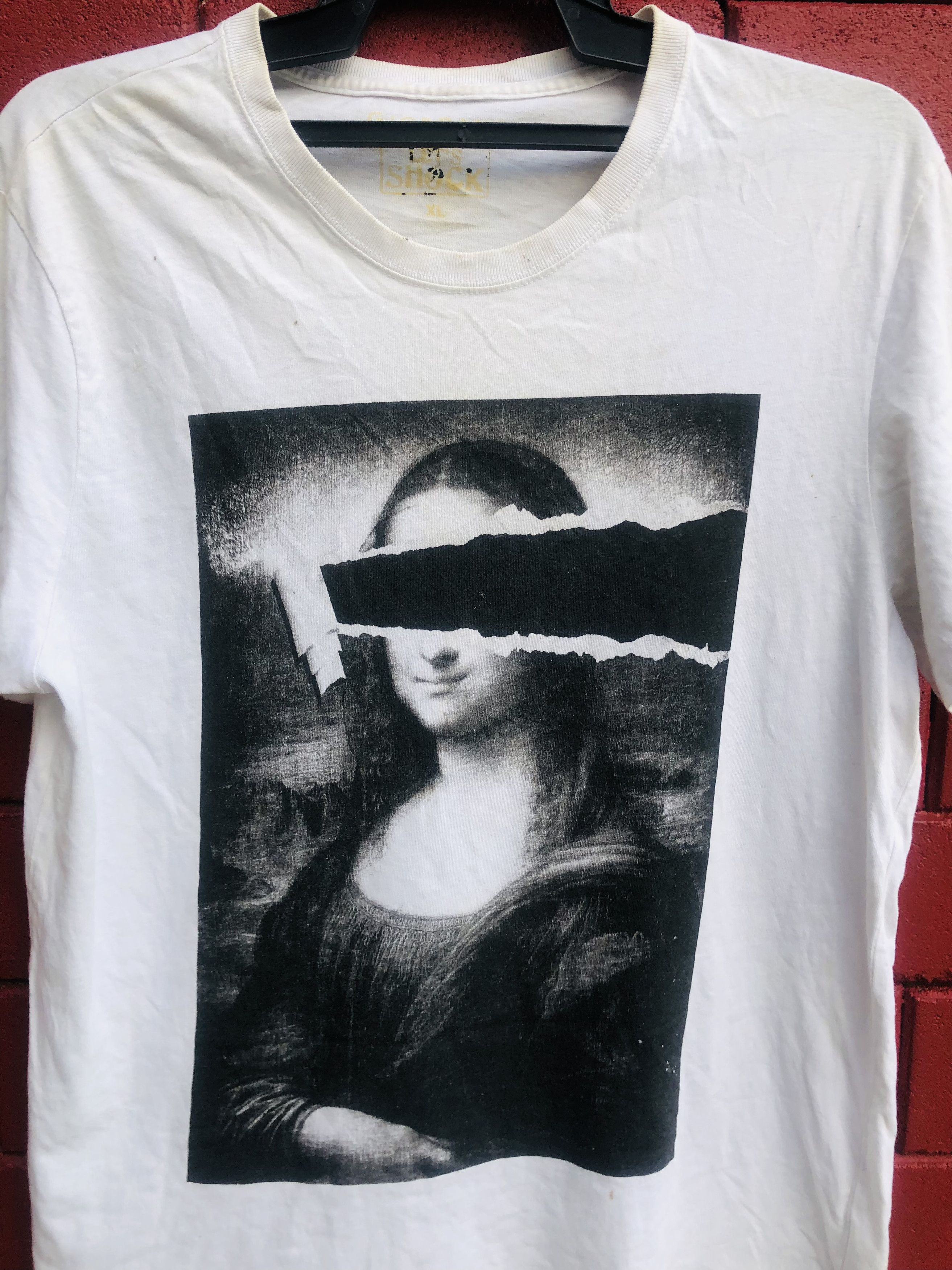 Japanese Brand × Vintage Vintage Mina Lisa Parody Designer Fashion Style Shirt Size US M / EU 48-50 / 2 - 3 Thumbnail