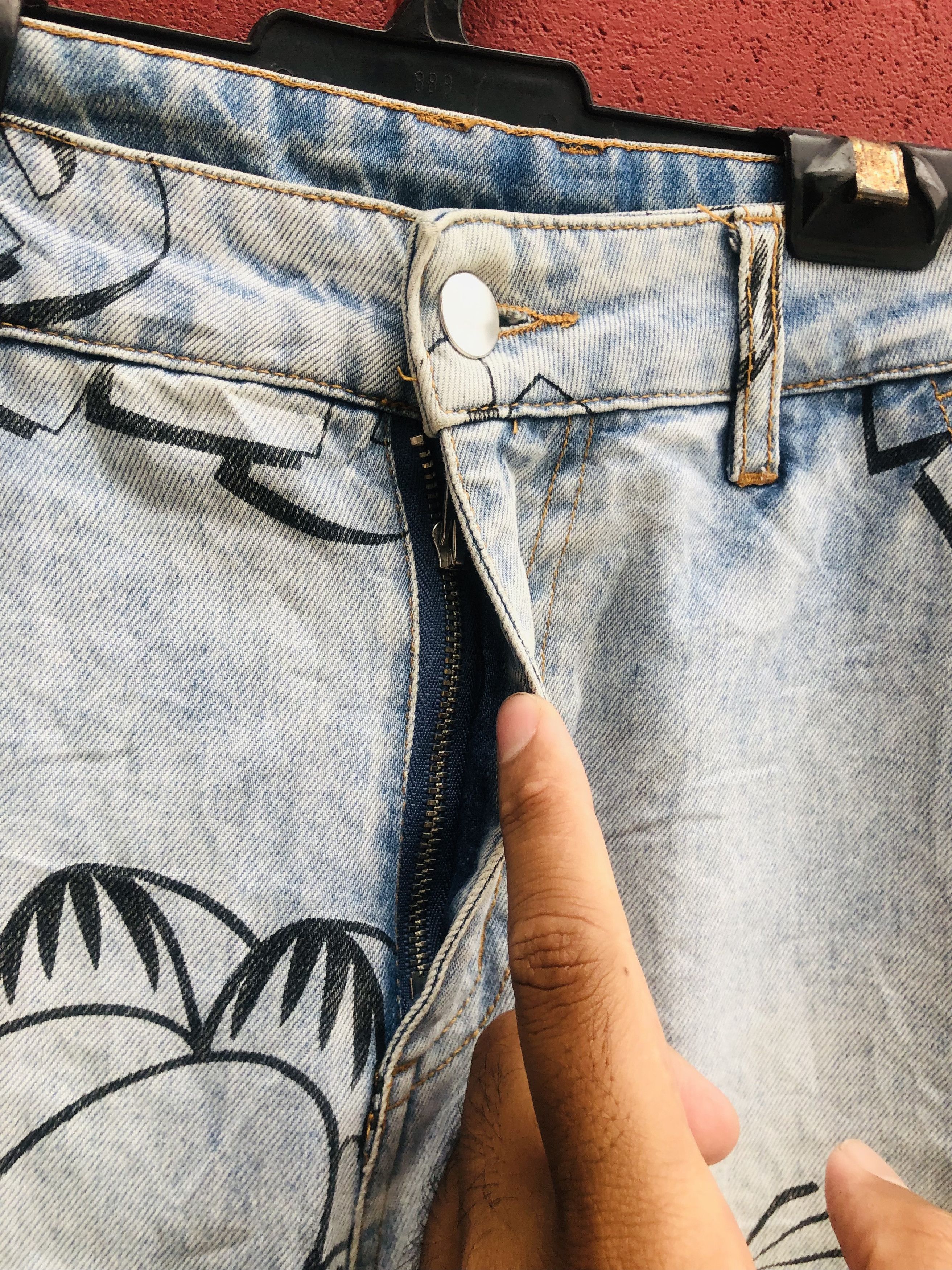 Japanese Brand × Vintage Vintage Divided Garfield Designer Fashion Style Size US 27 - 5 Thumbnail