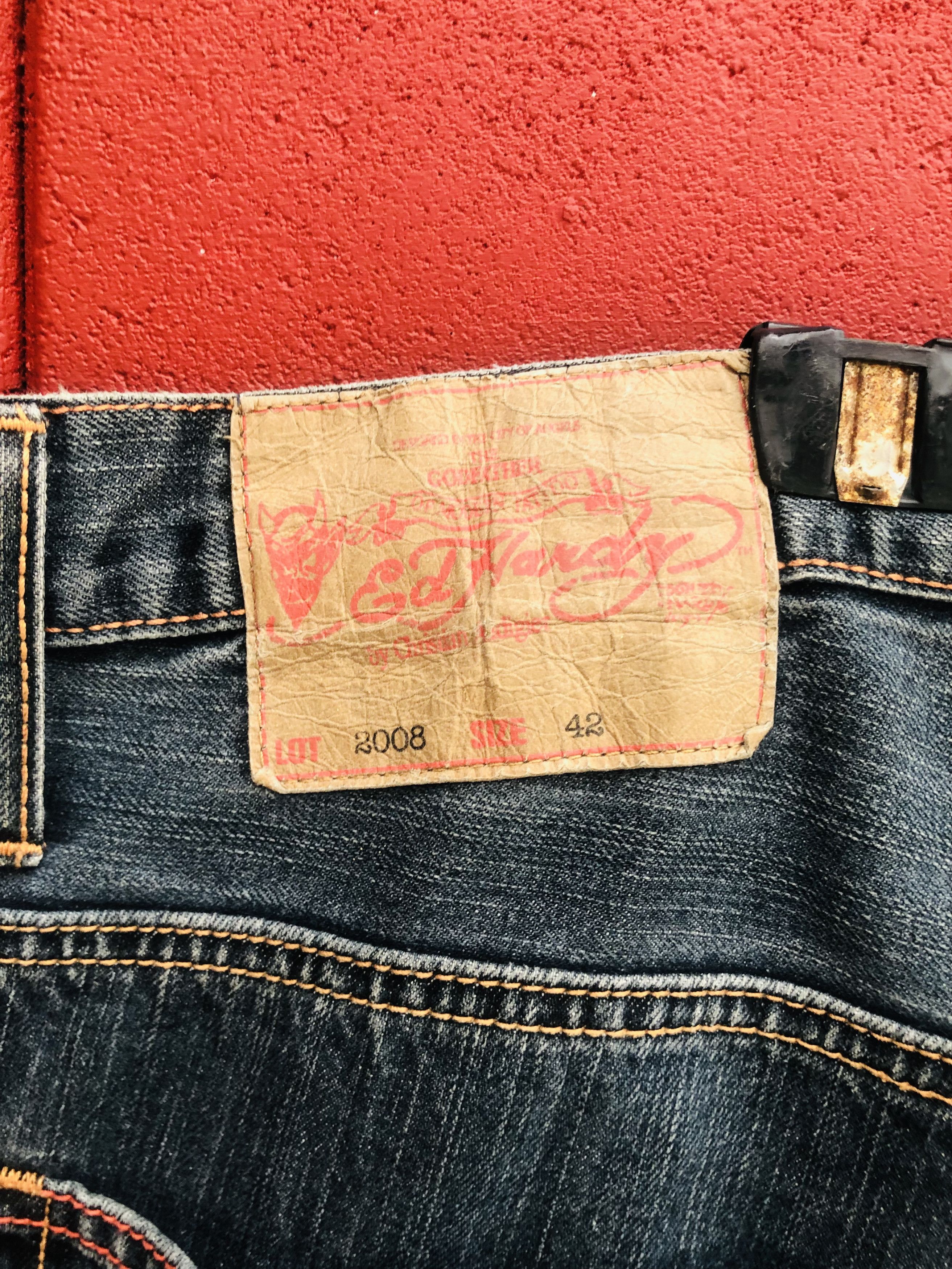 Japanese Brand Vintage Ed Hardy Designer Streetwear Fashion Style Size US 40 / EU 56 - 8 Thumbnail