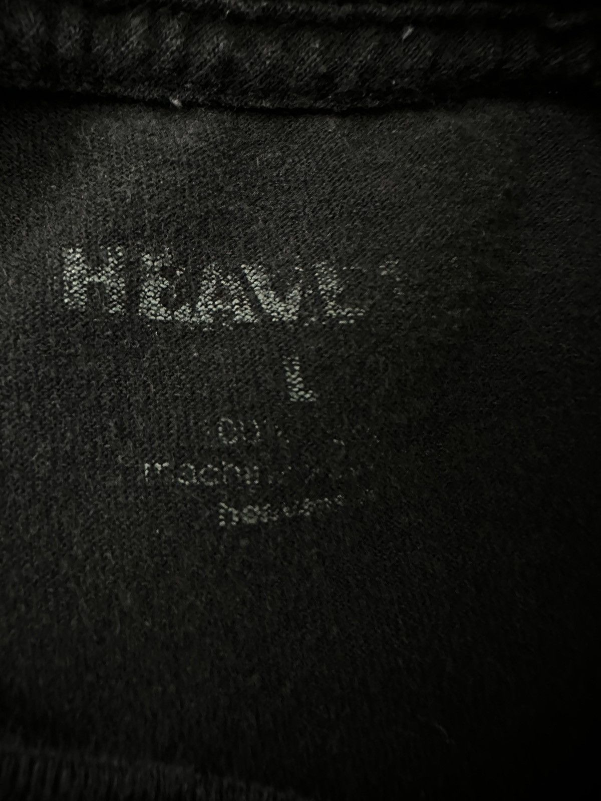 Other Heavens " Heavens Gate Suicide Cult " Tee Black Sz. Large Size US L / EU 52-54 / 3 - 5 Thumbnail