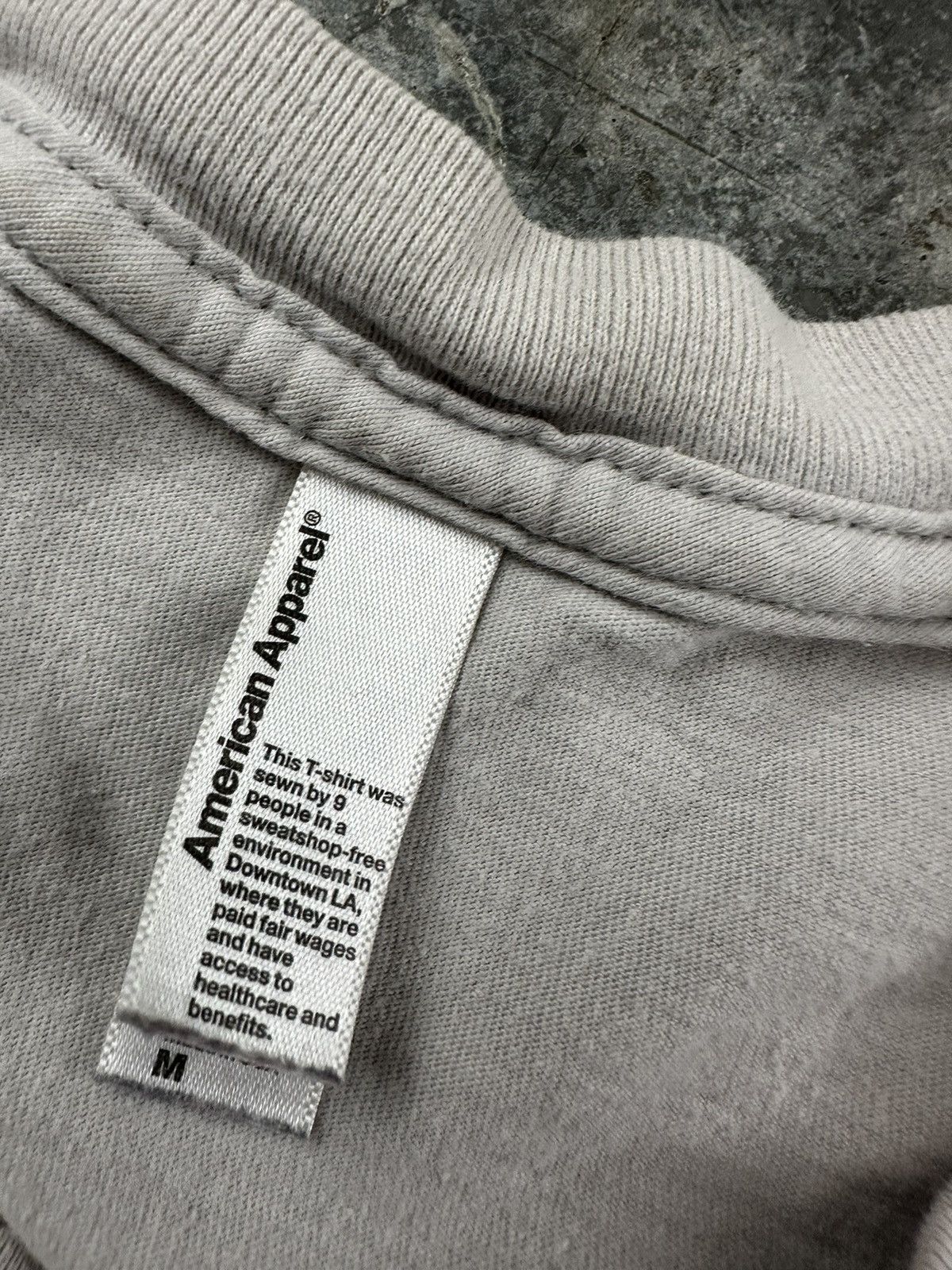 American Apparel × Vintage Vintage Neutral Milk Hotel Record Player Tee Medium Size US M / EU 48-50 / 2 - 5 Thumbnail