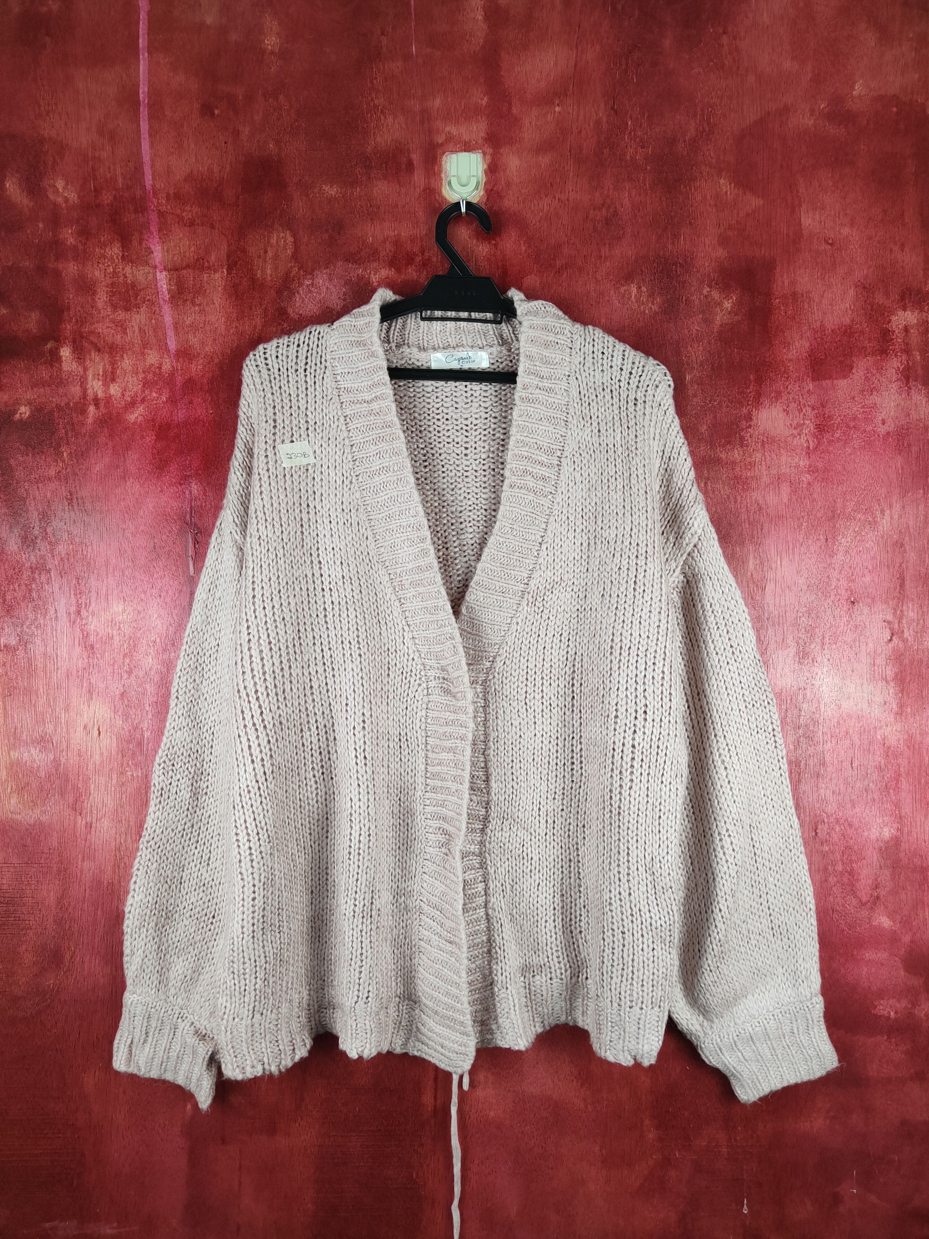 Capsule Capsule Color Pink Knitwear Cardigan #230B Size M / US 6-8 / IT 42-44 - 1 Thumbnail