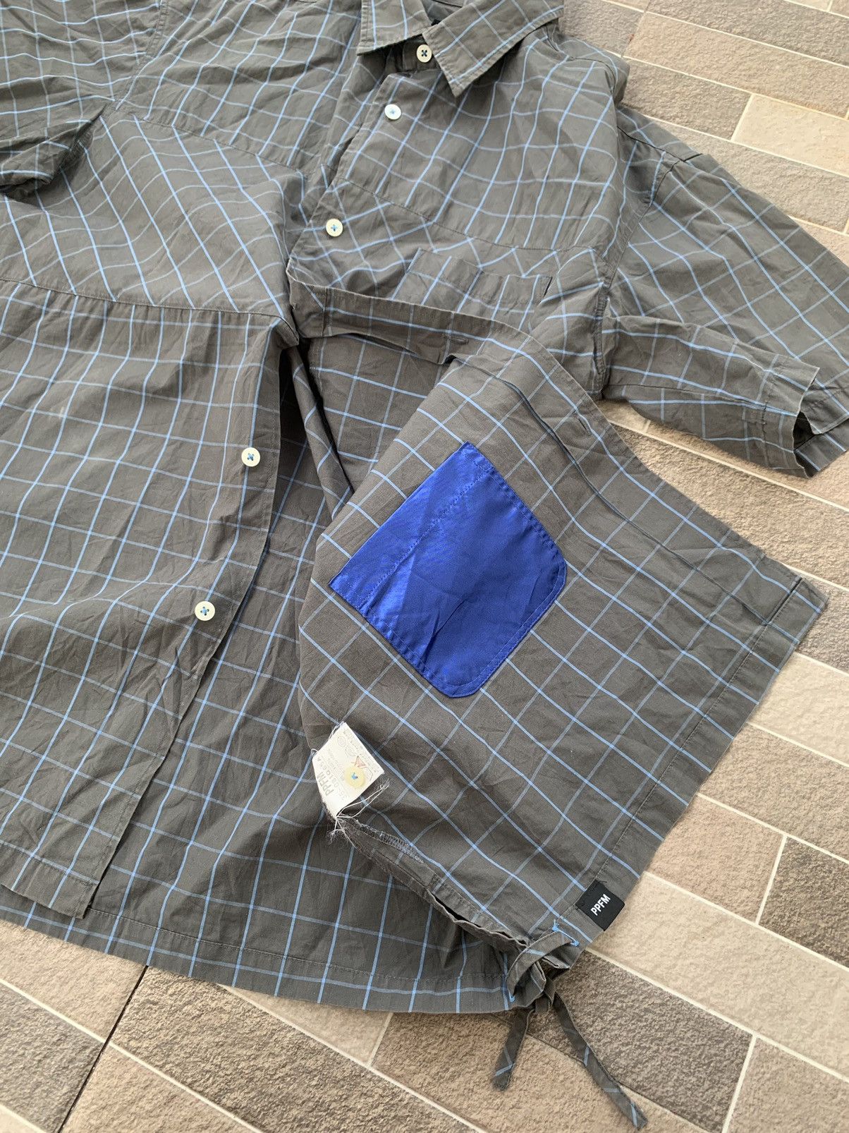 PPFM 💸BINDINGOFFER💸Vintage Japanese PPFM Shirt Button Up Size US L / EU 52-54 / 3 - 4 Thumbnail