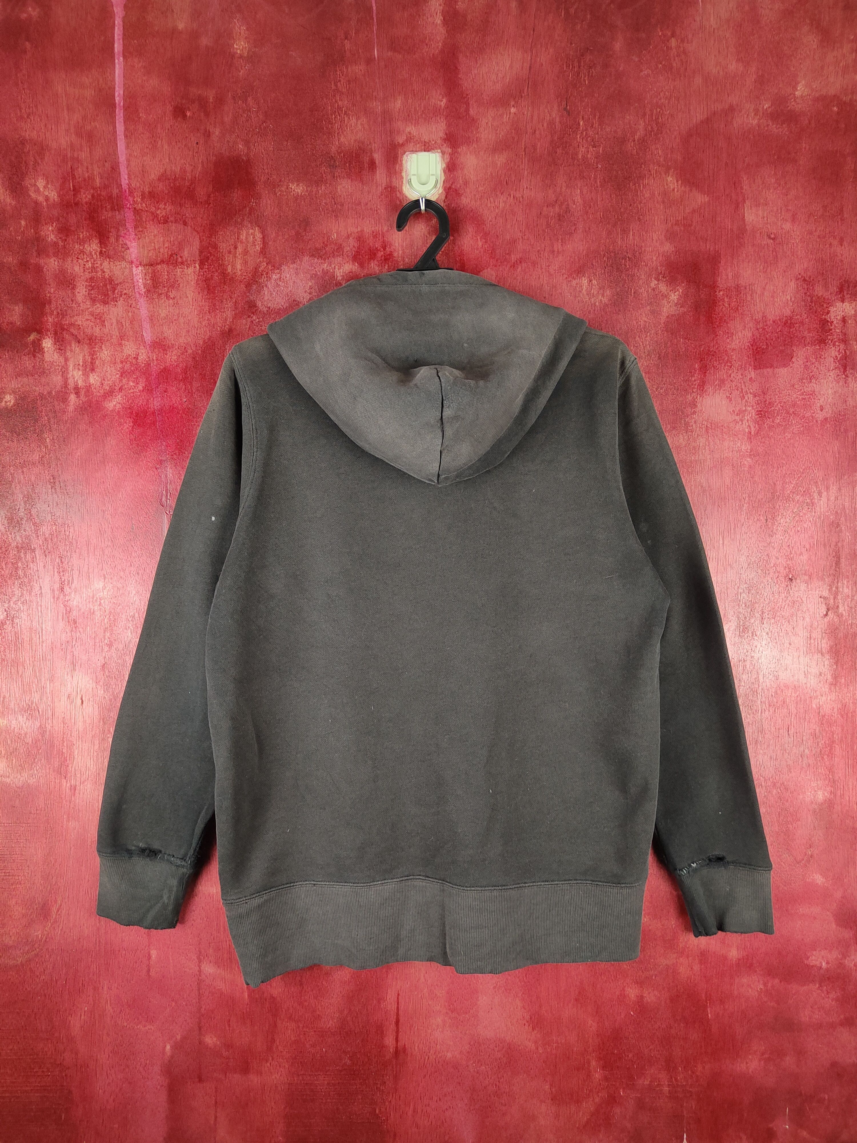 Japanese Brand Uniqlo Black Faded Moomin Hoodie Sweatshirt #315B Size M / US 6-8 / IT 42-44 - 10 Thumbnail
