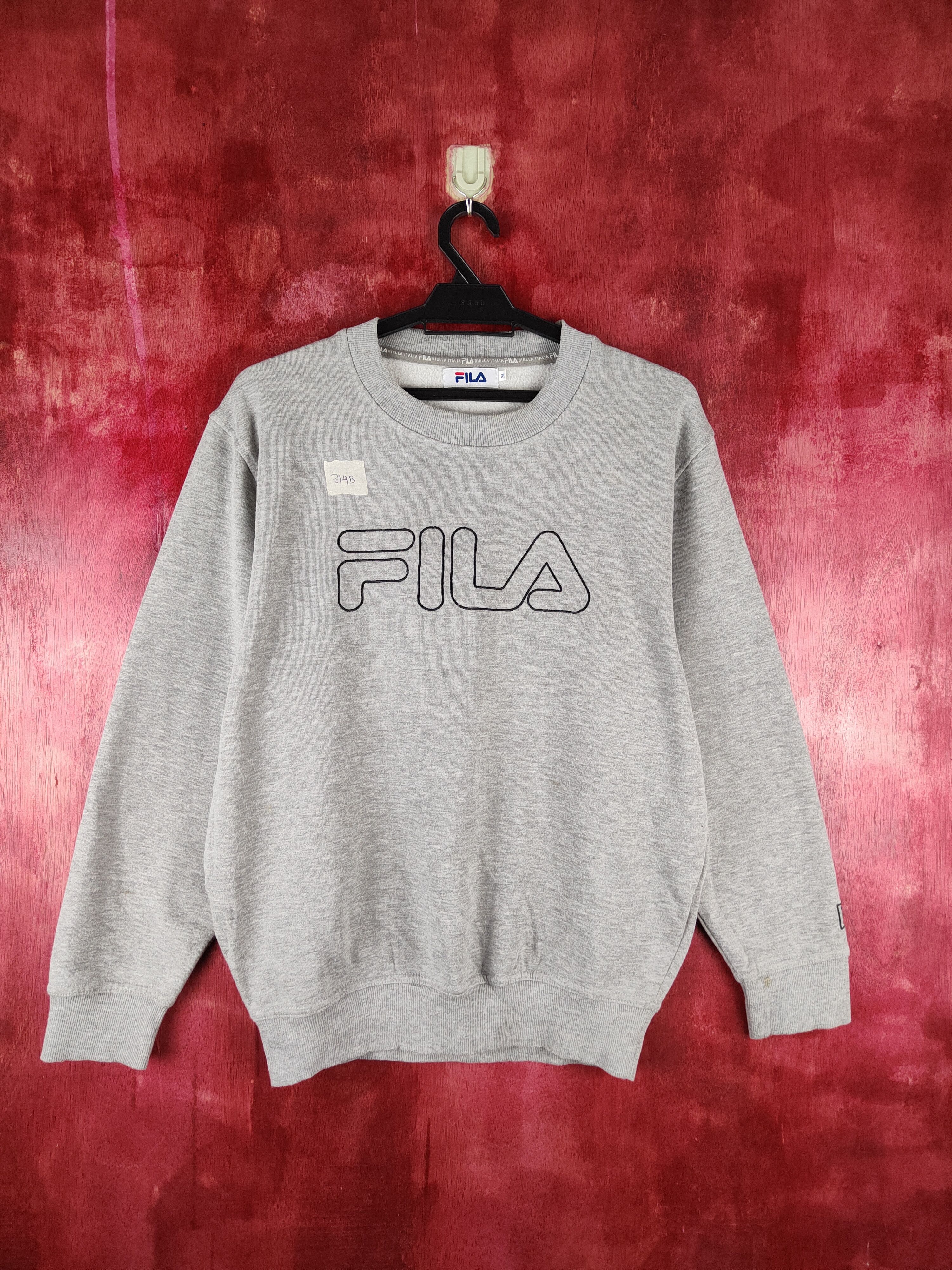 Fila Fila vintage Gray Sweatshirt #314B Size M / US 6-8 / IT 42-44 - 1 Thumbnail
