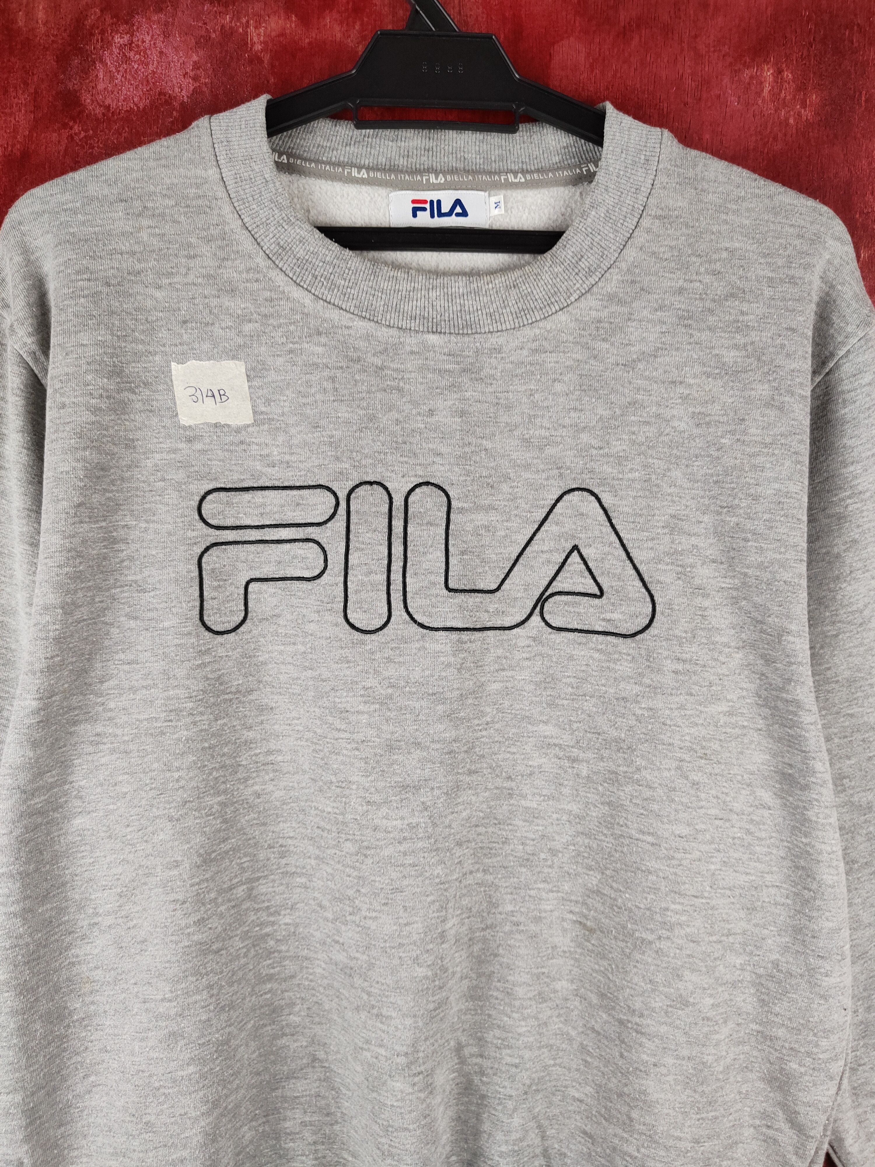 Fila Fila vintage Gray Sweatshirt #314B Size M / US 6-8 / IT 42-44 - 2 Thumbnail