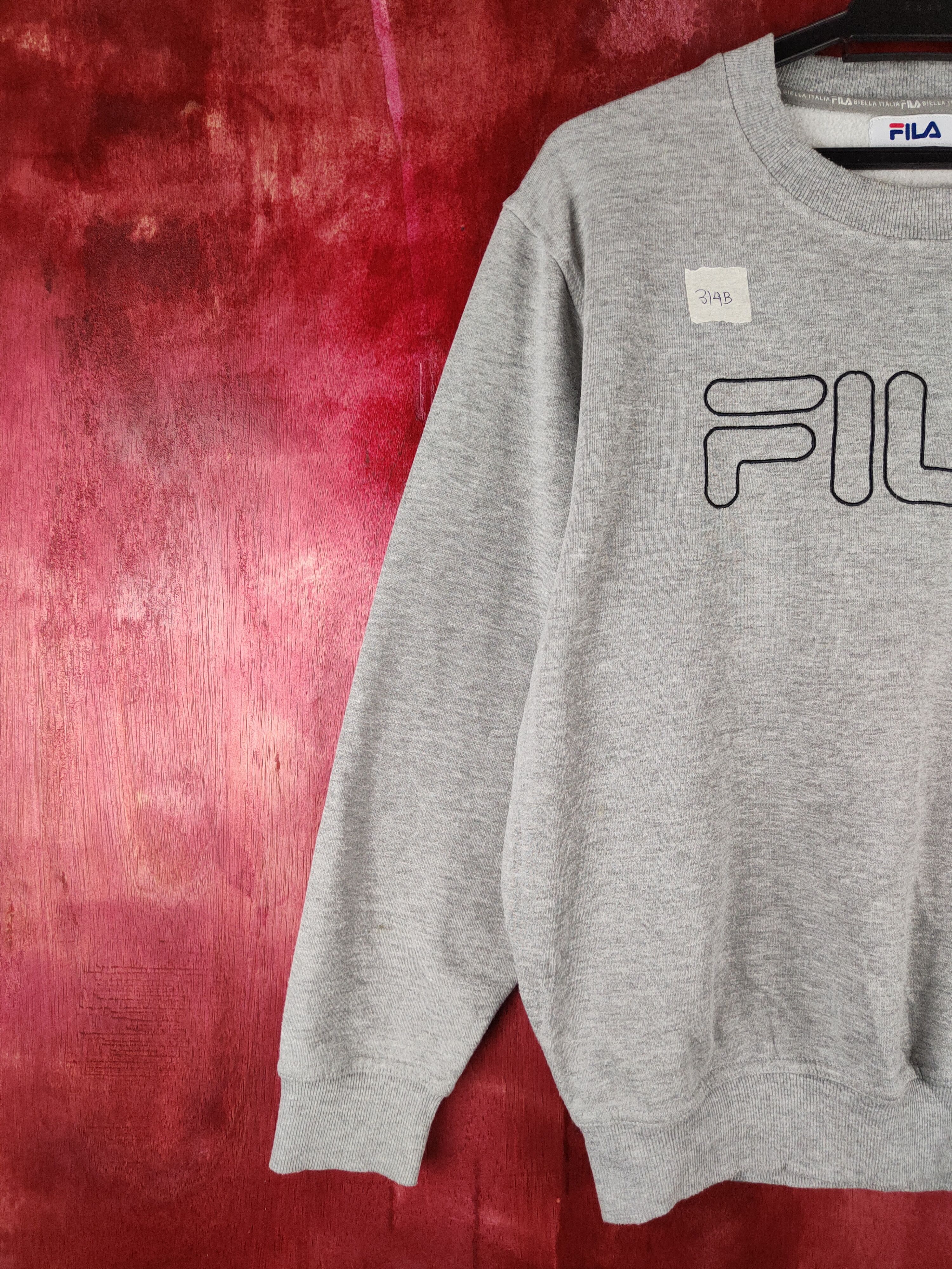 Fila Fila vintage Gray Sweatshirt #314B Size M / US 6-8 / IT 42-44 - 3 Thumbnail