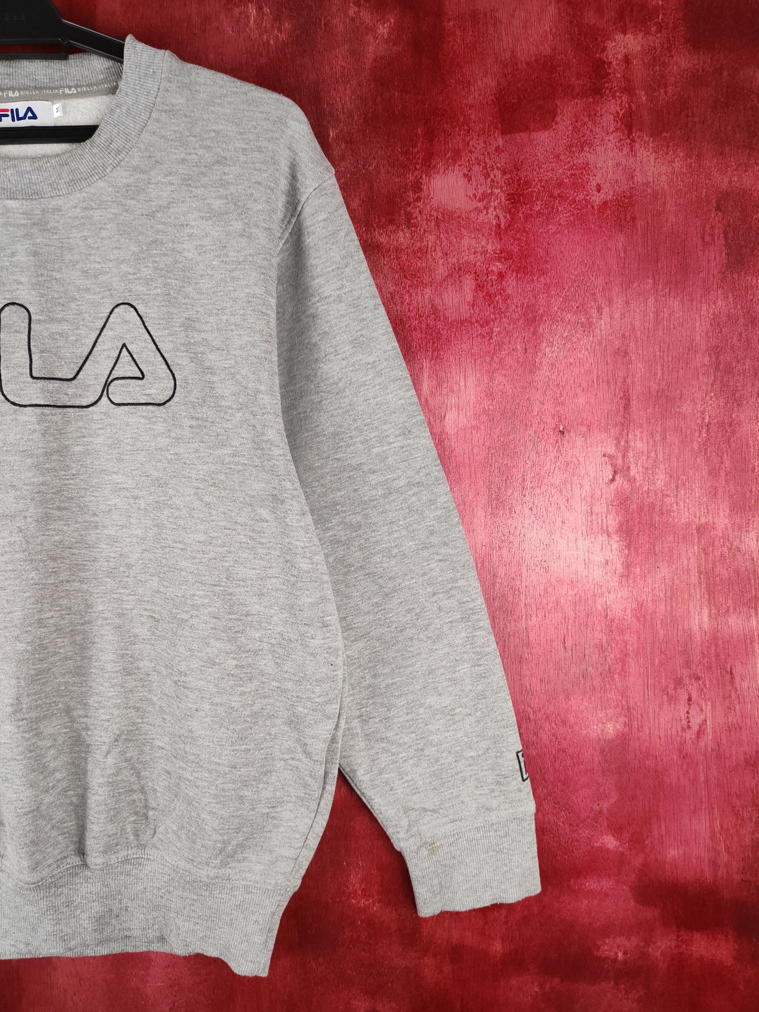 Fila Fila vintage Gray Sweatshirt #314B Size M / US 6-8 / IT 42-44 - 5 Thumbnail