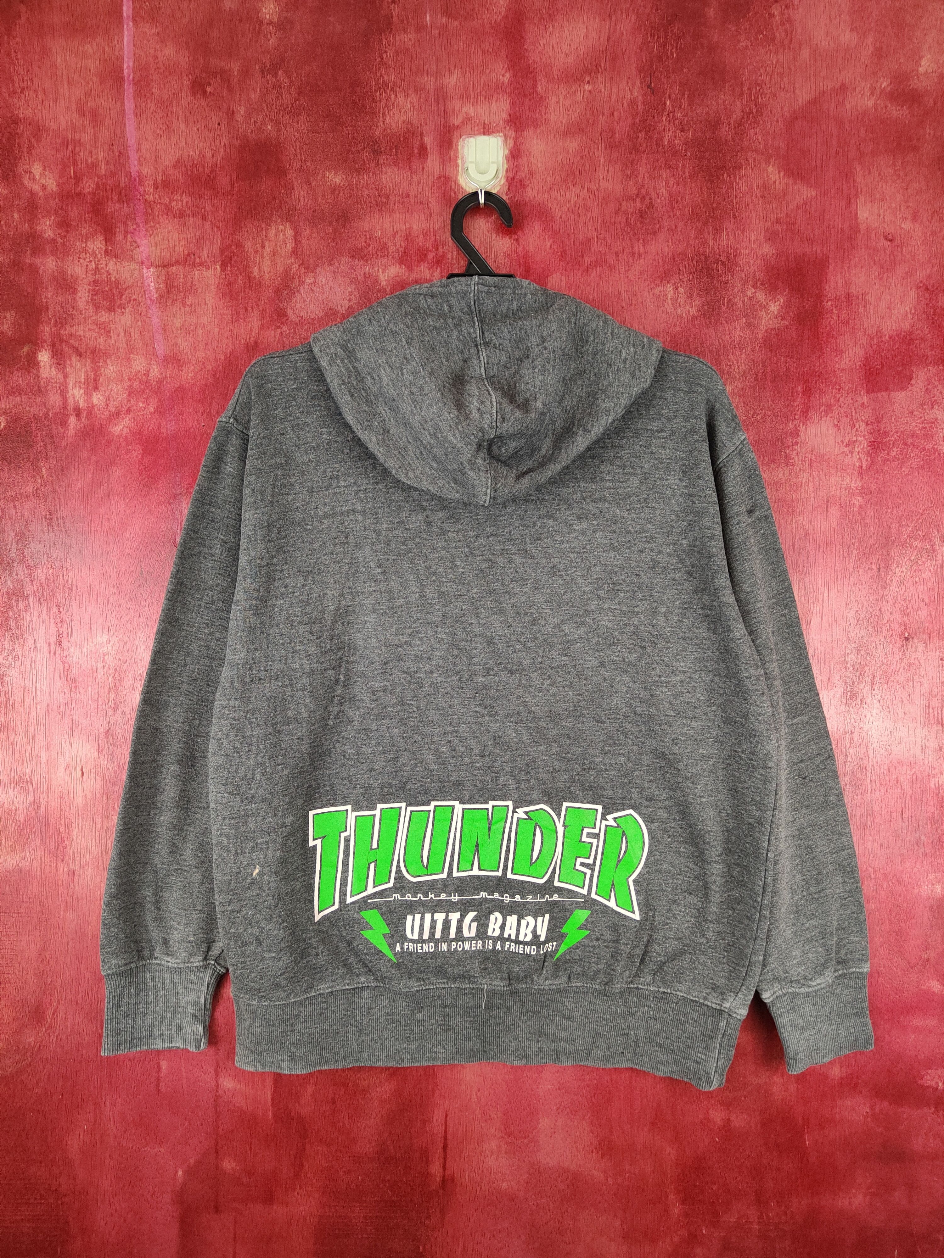 Japanese Brand DL UITTG Baby like bape Gray Hoodie Sweatshirt #310B Size US L / EU 52-54 / 3 - 7 Thumbnail