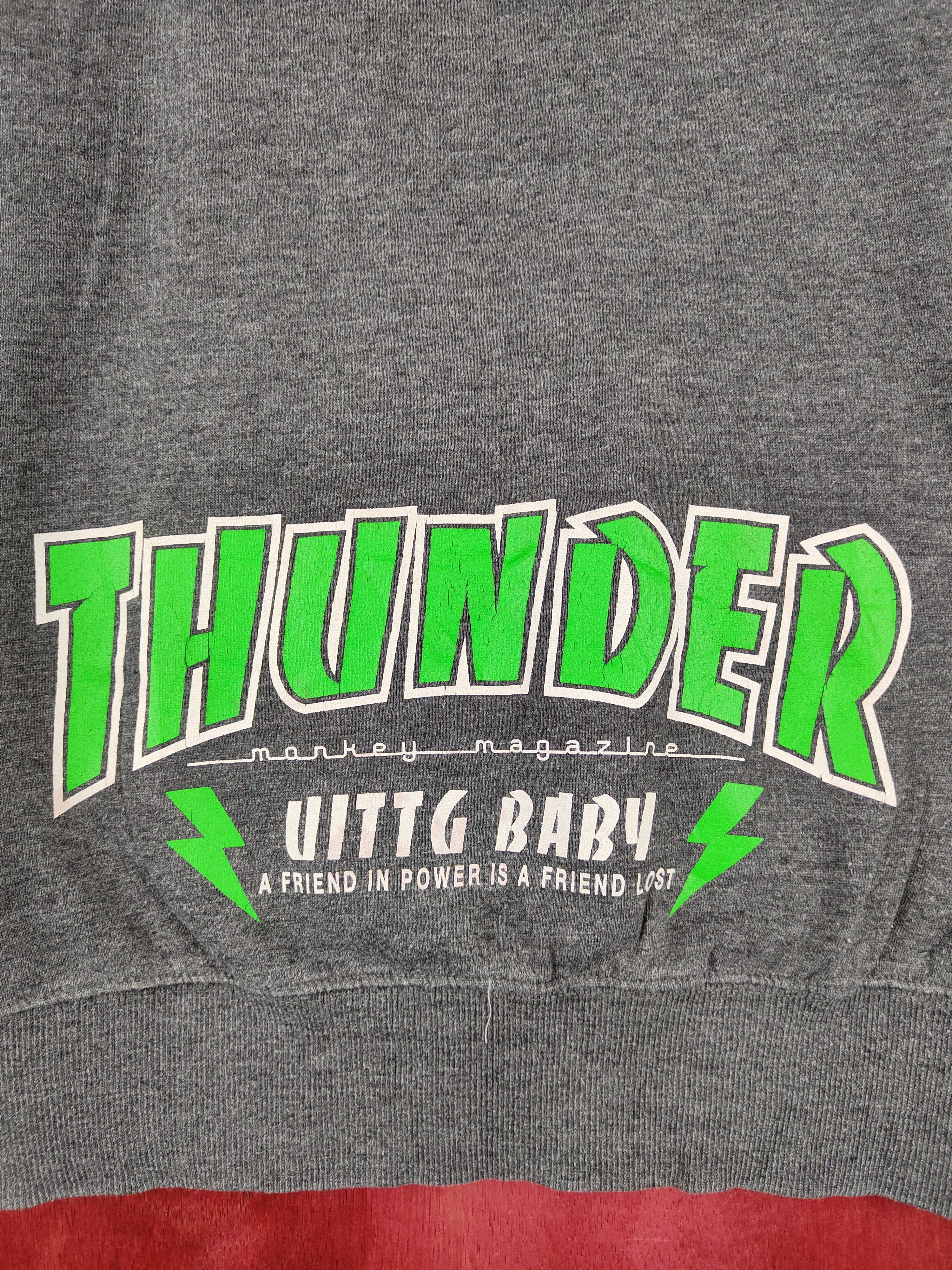 Japanese Brand DL UITTG Baby like bape Gray Hoodie Sweatshirt #310B Size US L / EU 52-54 / 3 - 8 Thumbnail