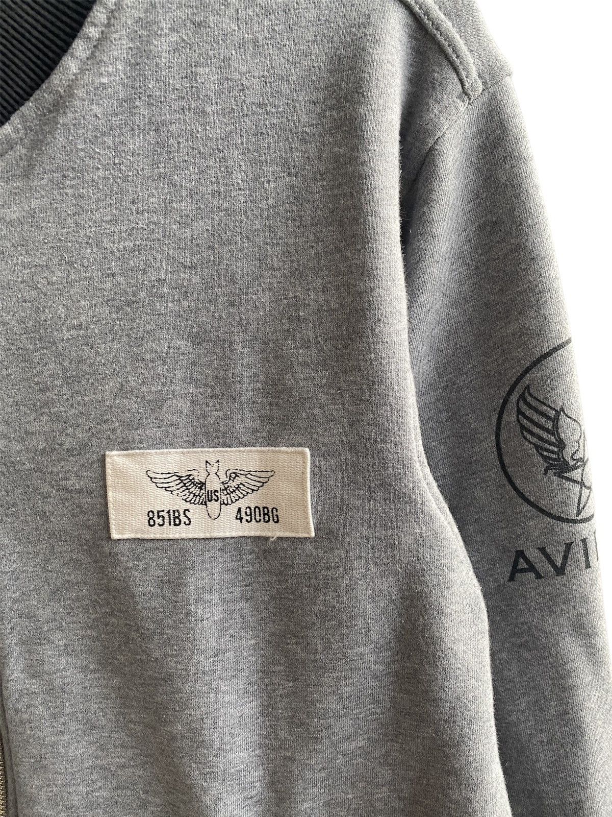 Avirex Avirex USAF air force zip up sweaters Size US M / EU 48-50 / 2 - 3 Thumbnail