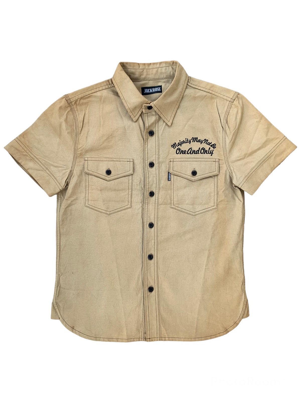 JACKROSE Japanese Jack Rose Work Shirt Racing Size US M / EU 48-50 / 2 - 1 Thumbnail