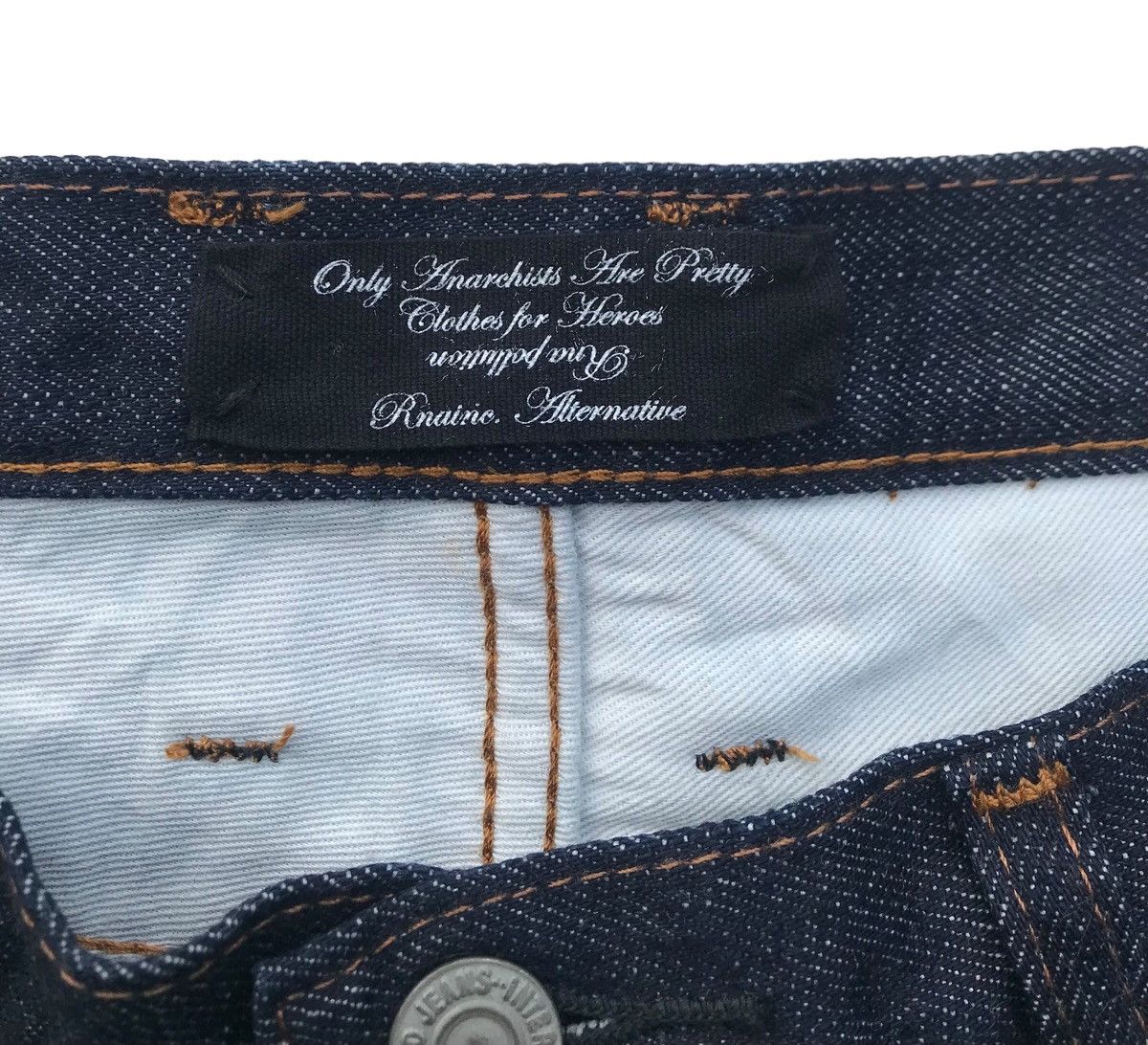 Japanese Brand RNA inc Only Anarchists Are Pretty Punk Style Zipper Pants Size US 30 / EU 46 - 2 Thumbnail